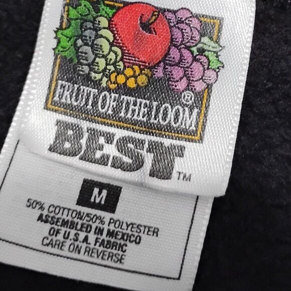 Fruit Of The Loom Vintage Black Cat Crescent Moon Crewneck Sweatshirt Size US M / EU 48-50 / 2 - 5 Thumbnail