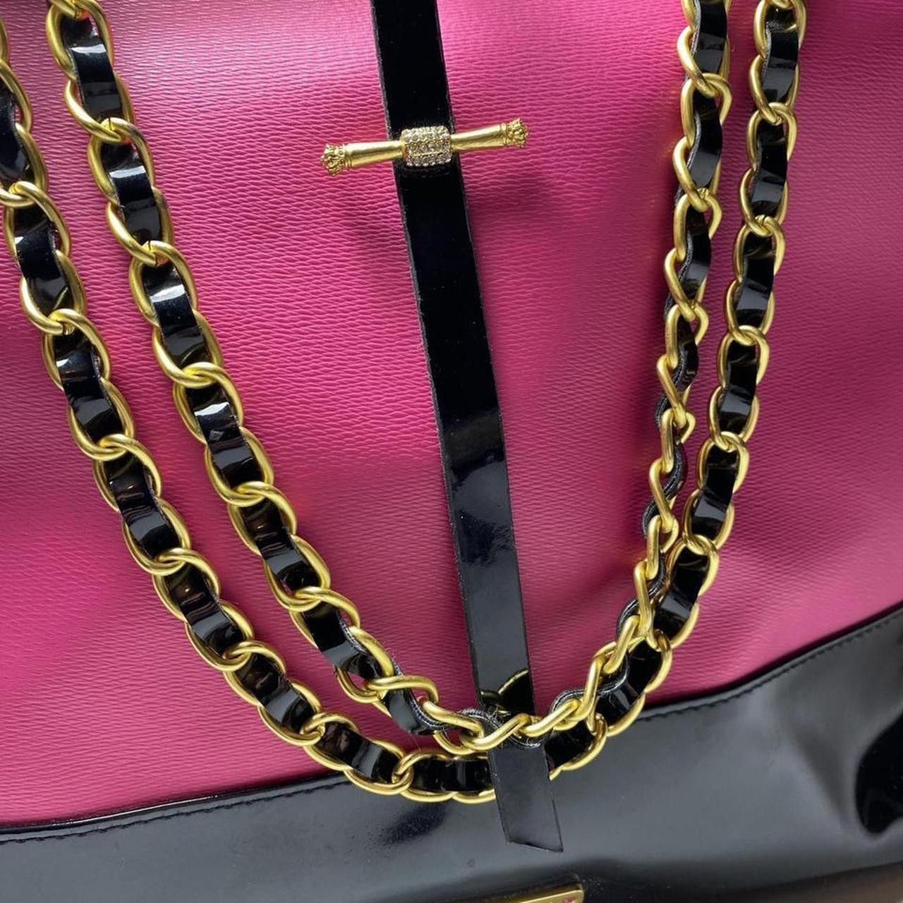 Juicy Couture Pink and black Juicy Couture shoulder tote bag Size ONE SIZE - 3 Thumbnail