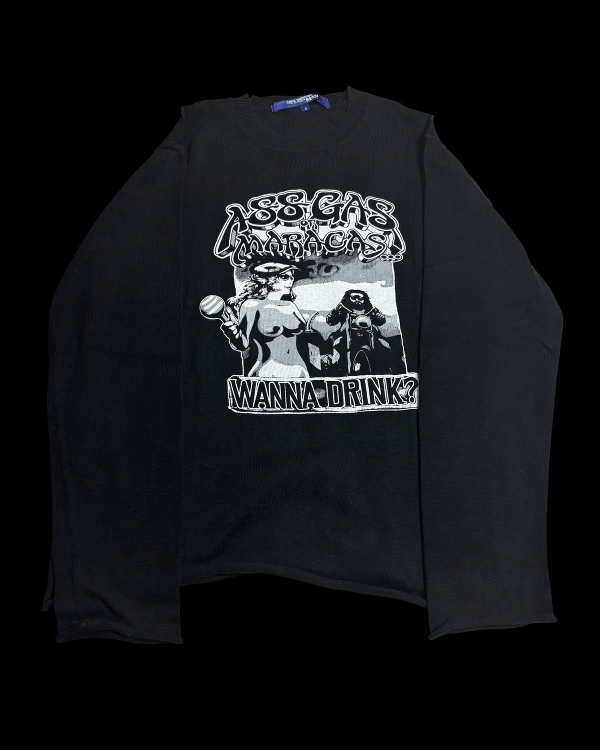 Junya Watanabe Junya Ad02 Ass Gas Or Maracas Sweater Size US S / EU 44-46 / 1 - 1 Thumbnail
