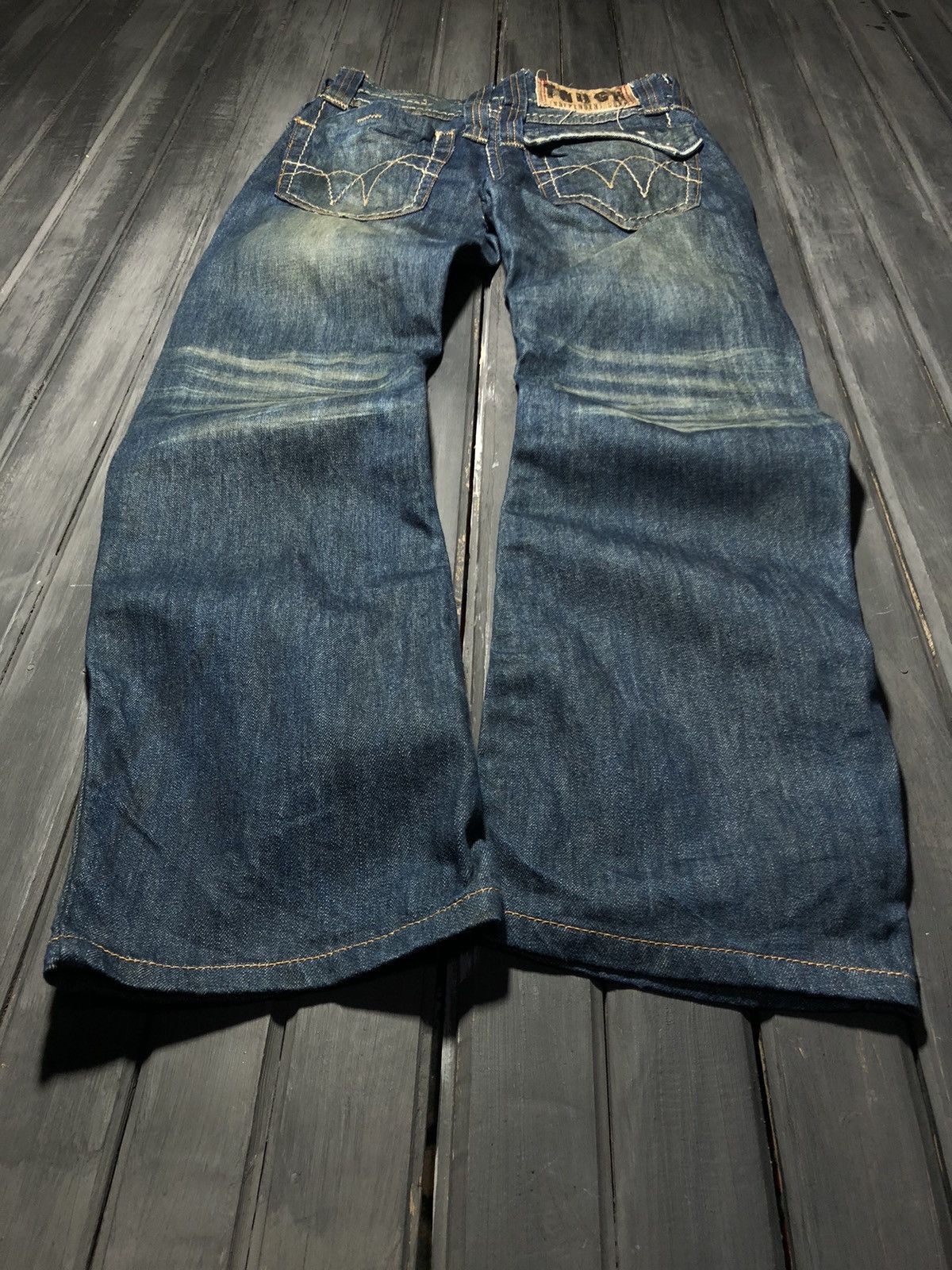 Hysteric Glamour VTG Baggy Rap SK8 JNCO Balenci Style Washed Jeans Y2K Size US 29 - 1 Thumbnail