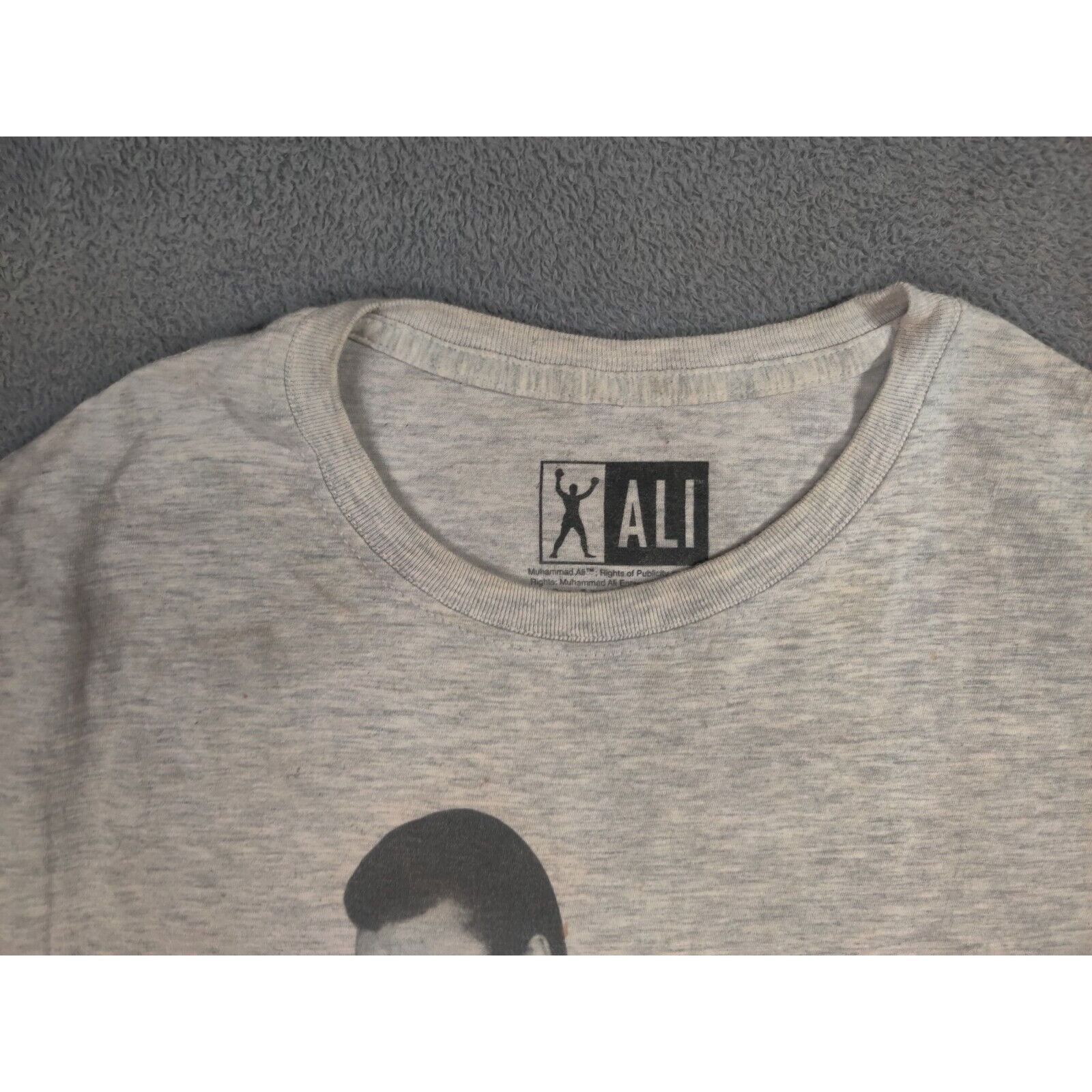 Other Muhammad Ali Shirt Adult Mens Medium Gray Blue The Greatest Size US M / EU 48-50 / 2 - 9 Thumbnail