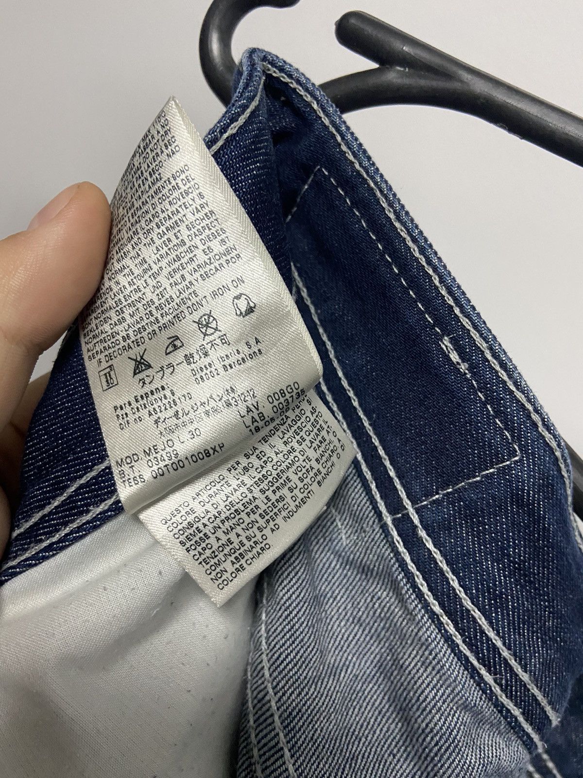 Diesel × Japanese Brand × Vintage Diesel Japanese dragon vintage jeans pants baggy pocket logo Size US 34 / EU 50 - 8 Thumbnail