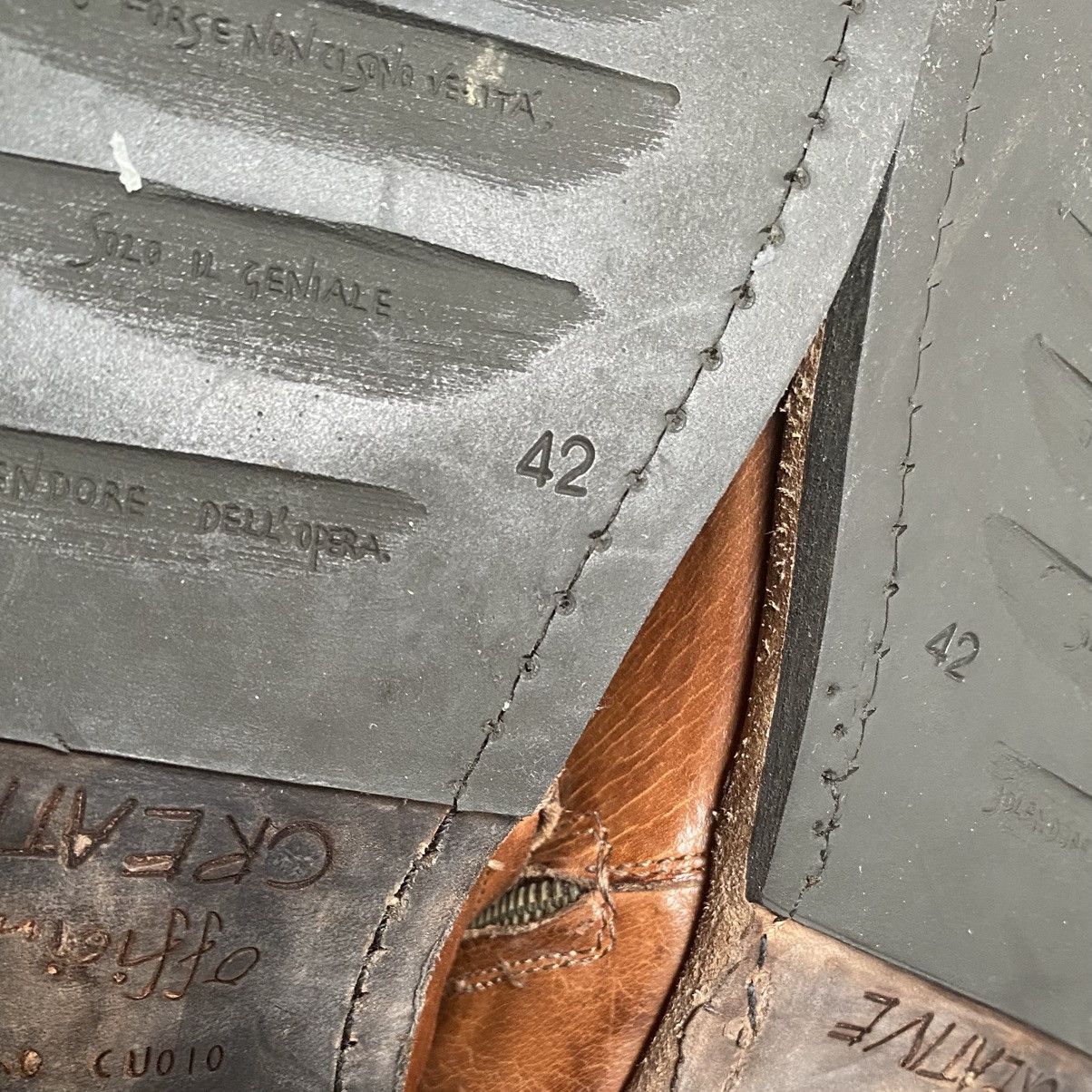 Officine Creative Side Fastening Boots (Guidi Style) Size US 9.5 / EU 42-43 - 10 Thumbnail