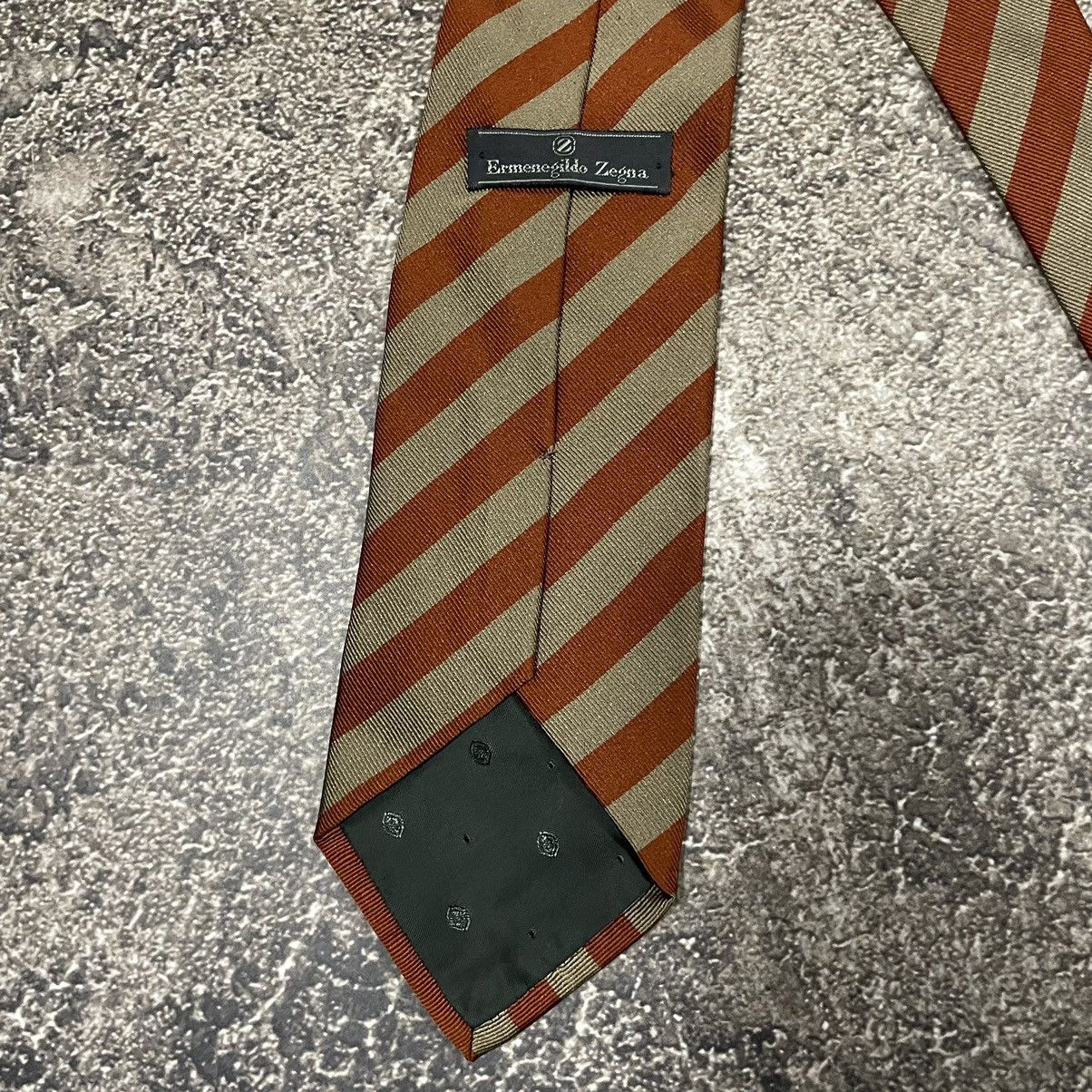 Ermenegildo Zegna × Vintage Rare Ermenedildo Zegna Tie Zuxury 90’s Size ONE SIZE - 5 Thumbnail