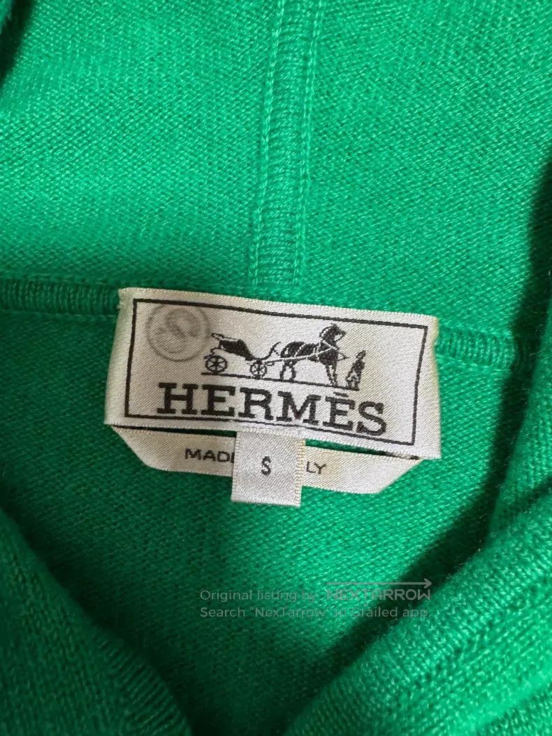 Hermes Hermes 100% Cashmere Zip-up Jacket, Classic Colors, Heavyw Size US S / EU 44-46 / 1 - 7 Thumbnail