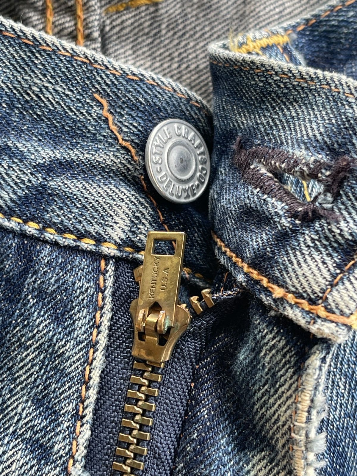 Evisu Vintage Evisu Daicock Distressed Selvedge Denim Size US 32 / EU 48 - 15 Thumbnail