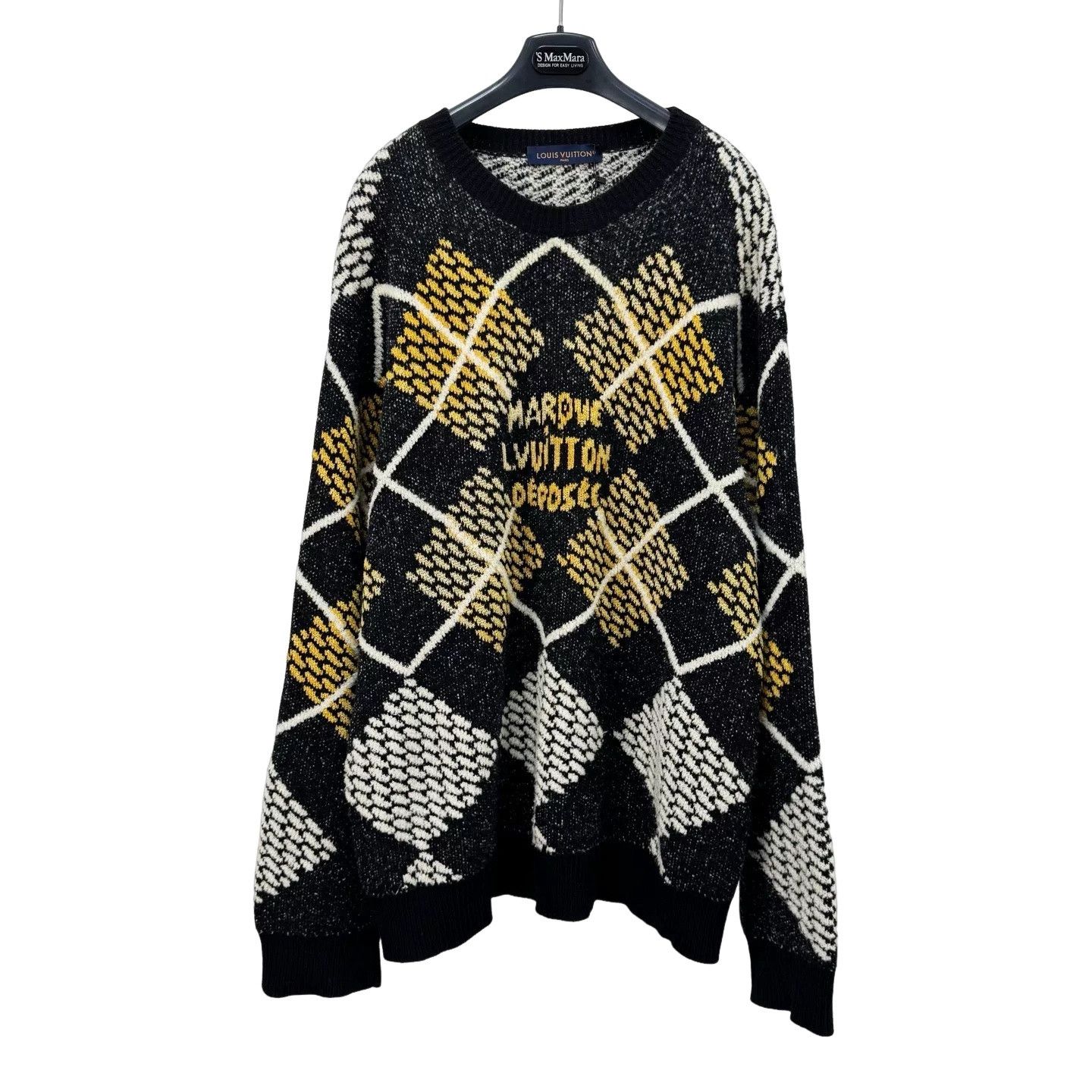 Louis Vuitton Louis Vuitton Argyle Wool Sweater Size XXL Size US XXL / EU 58 / 5 - 1 Thumbnail