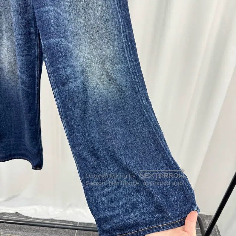 Acne Studios Acne Studios size L Blue Washed Denim Pants Size US 26 / EU 42 - 4 Thumbnail