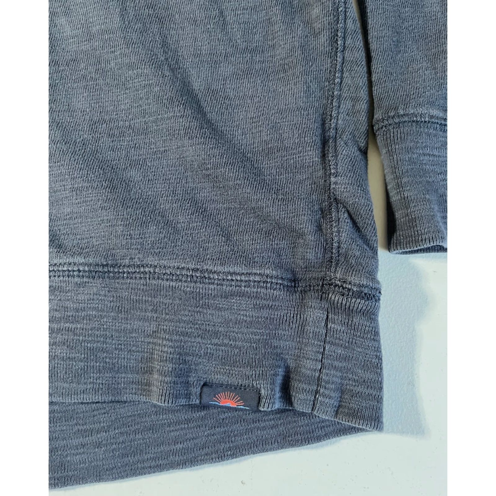Faherty Faherty Men’s Hooded Sunwashed Midweight Organic Hoodie - Blue Nights 2XL Size US XXL / EU 58 / 5 - 6 Thumbnail