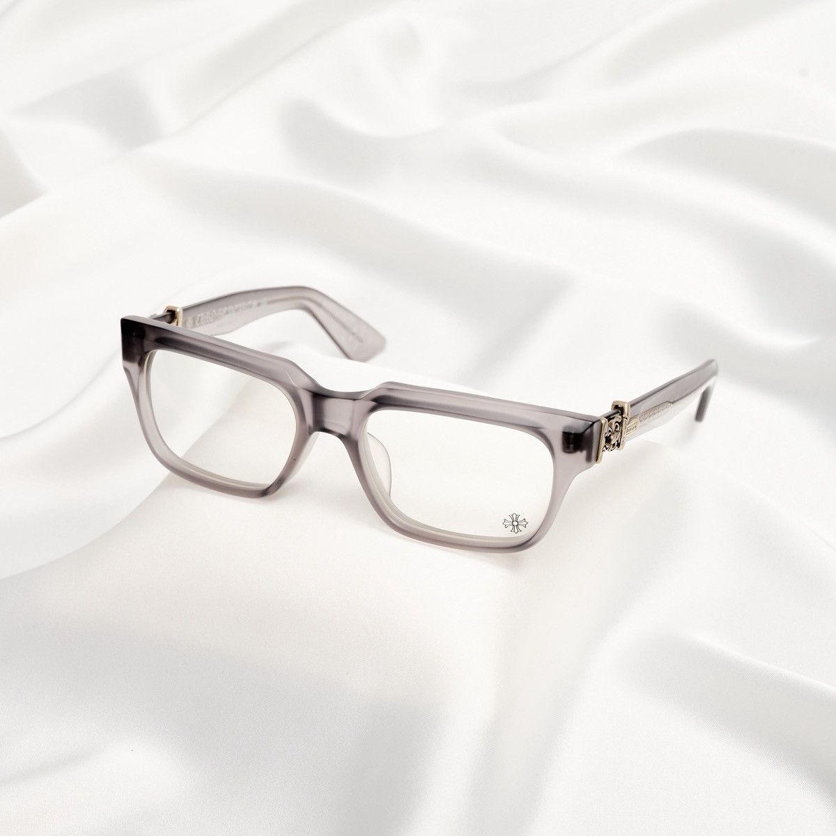 Chrome Hearts CHROME HEARTS VAGILLIONAIRE I MATTE GREY GLASSES Size ONE SIZE - 1 Thumbnail
