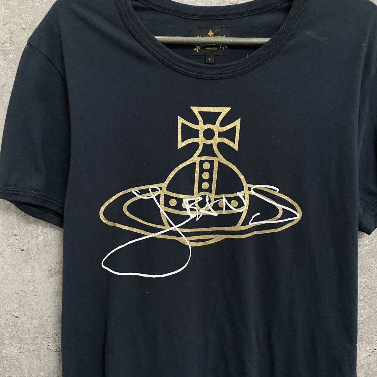 Vivienne Westwood Vivienne Westwood T-Shirt Big Logo Rare Retro Hype Y2K Size US L / EU 52-54 / 3 - 5 Thumbnail