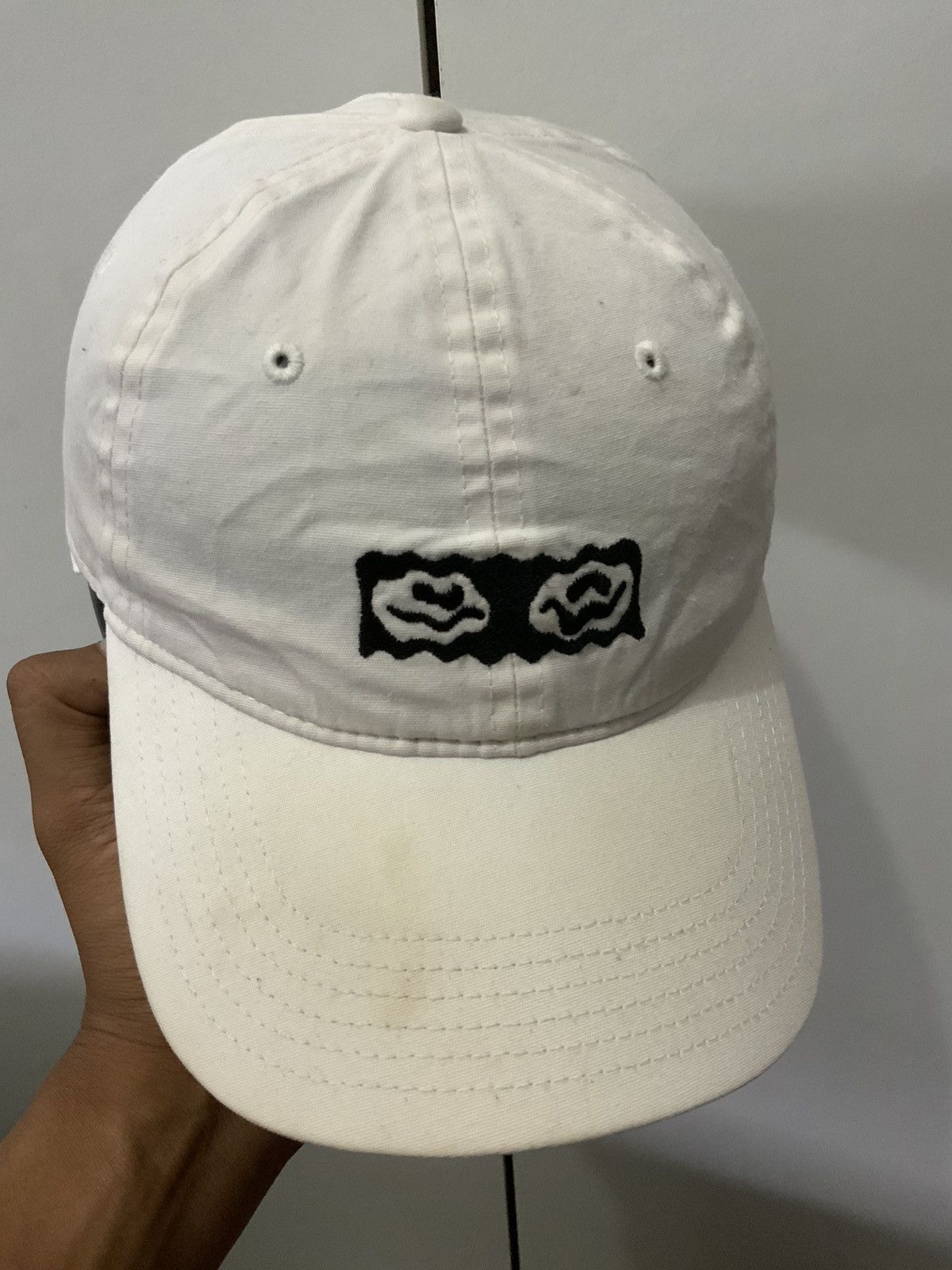 Japanese Brand White embroidery Japan Hat Size ONE SIZE - 6 Thumbnail