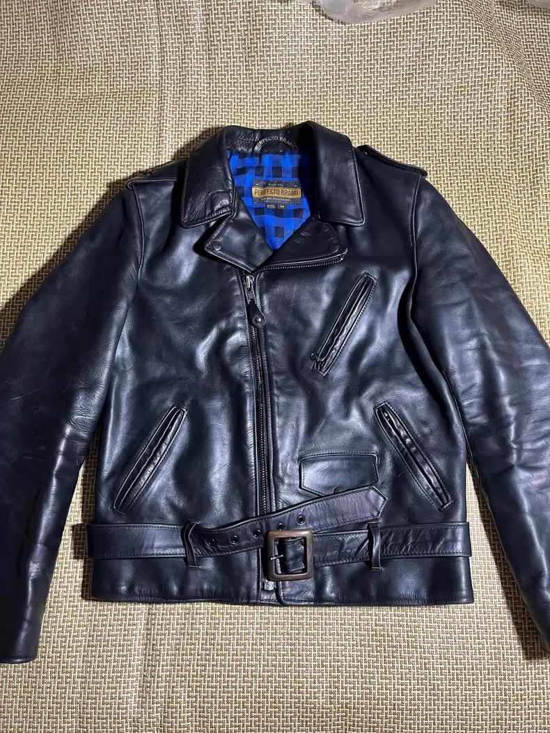 Schott Schott P613s Black Star Holwen Leather Jacket Size US M / EU 48-50 / 2 - 2 Thumbnail