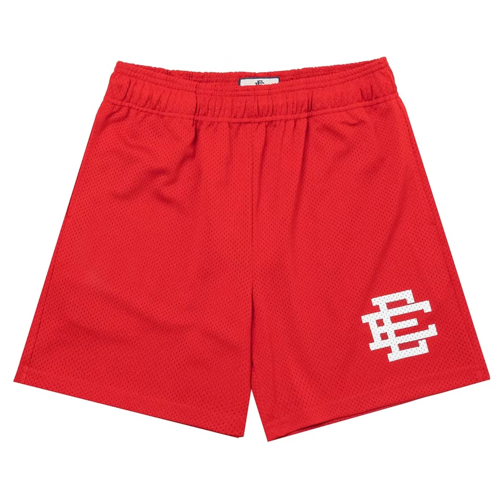 image of Eric Emanuel Ee Basic Shorts Red White (Ss22), Men's (Size 30)