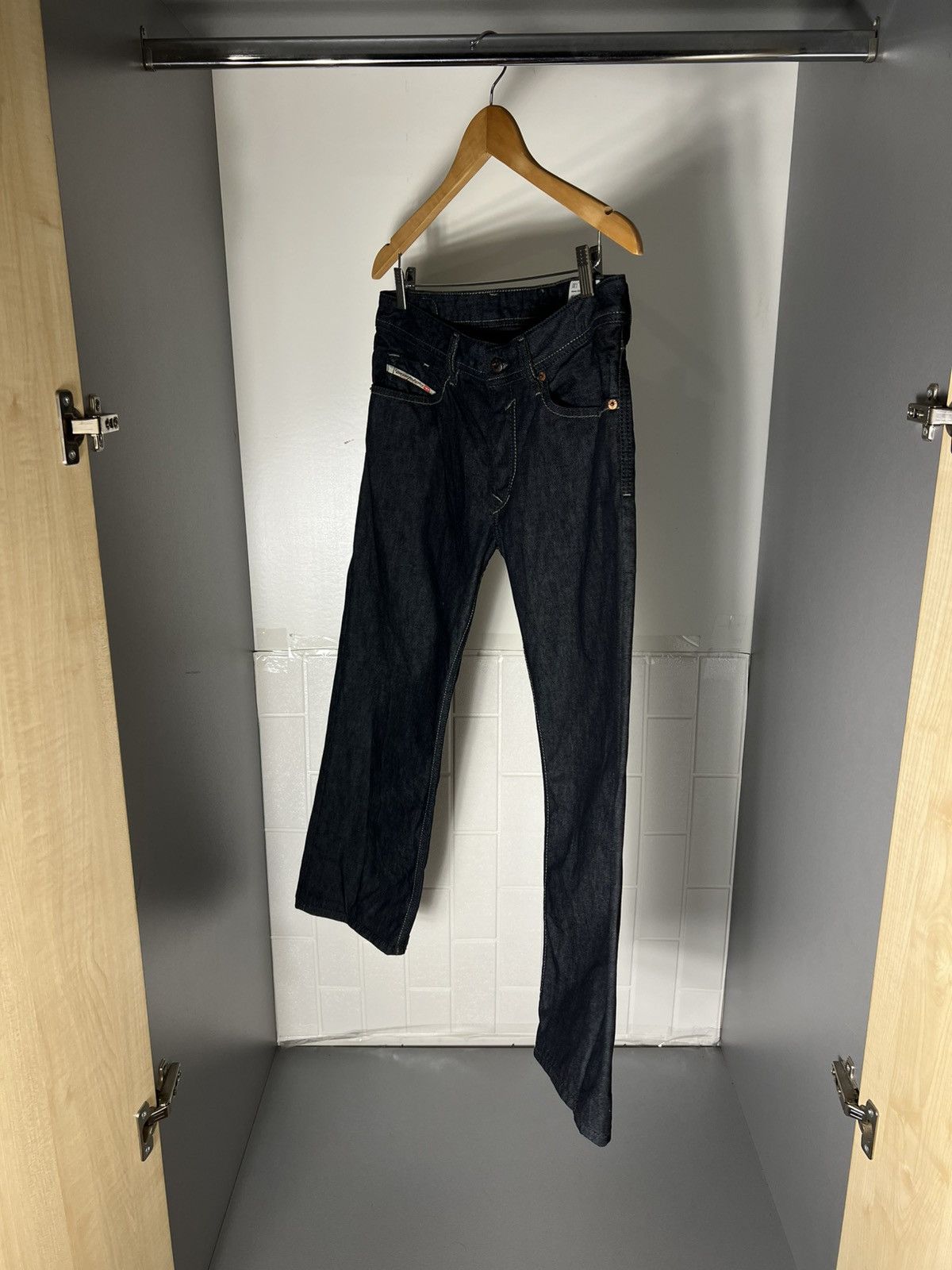 Diesel VINTAGE DIESEL INDUSTRY DENIM DIVISION JEANS CASUAL Y2K 90s Size US 32 / EU 48 - 14 Thumbnail