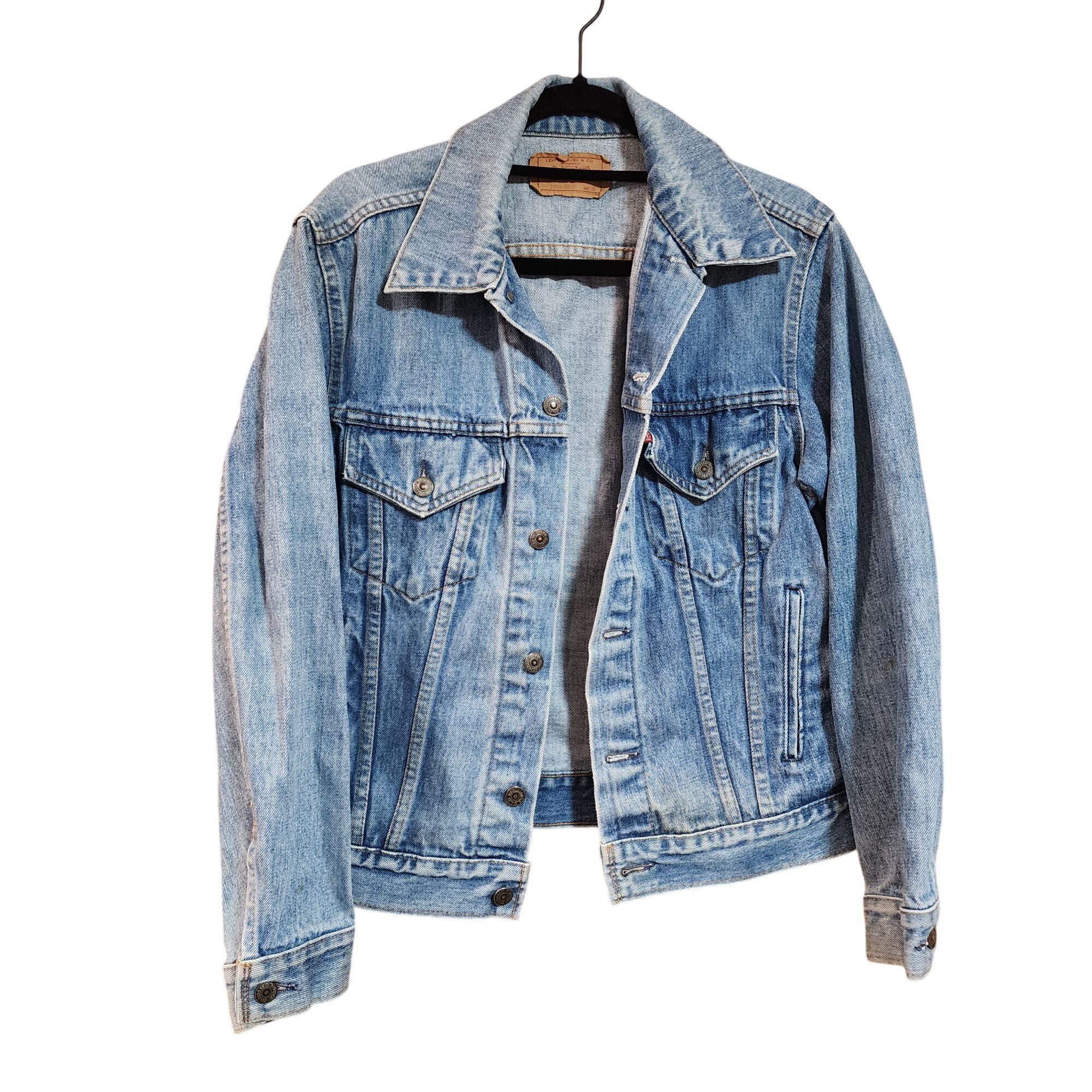 Levi's Levis Trucker Denim Jean Jacket Med wash Mens Size 40 Size US M / EU 48-50 / 2 - 1 Thumbnail