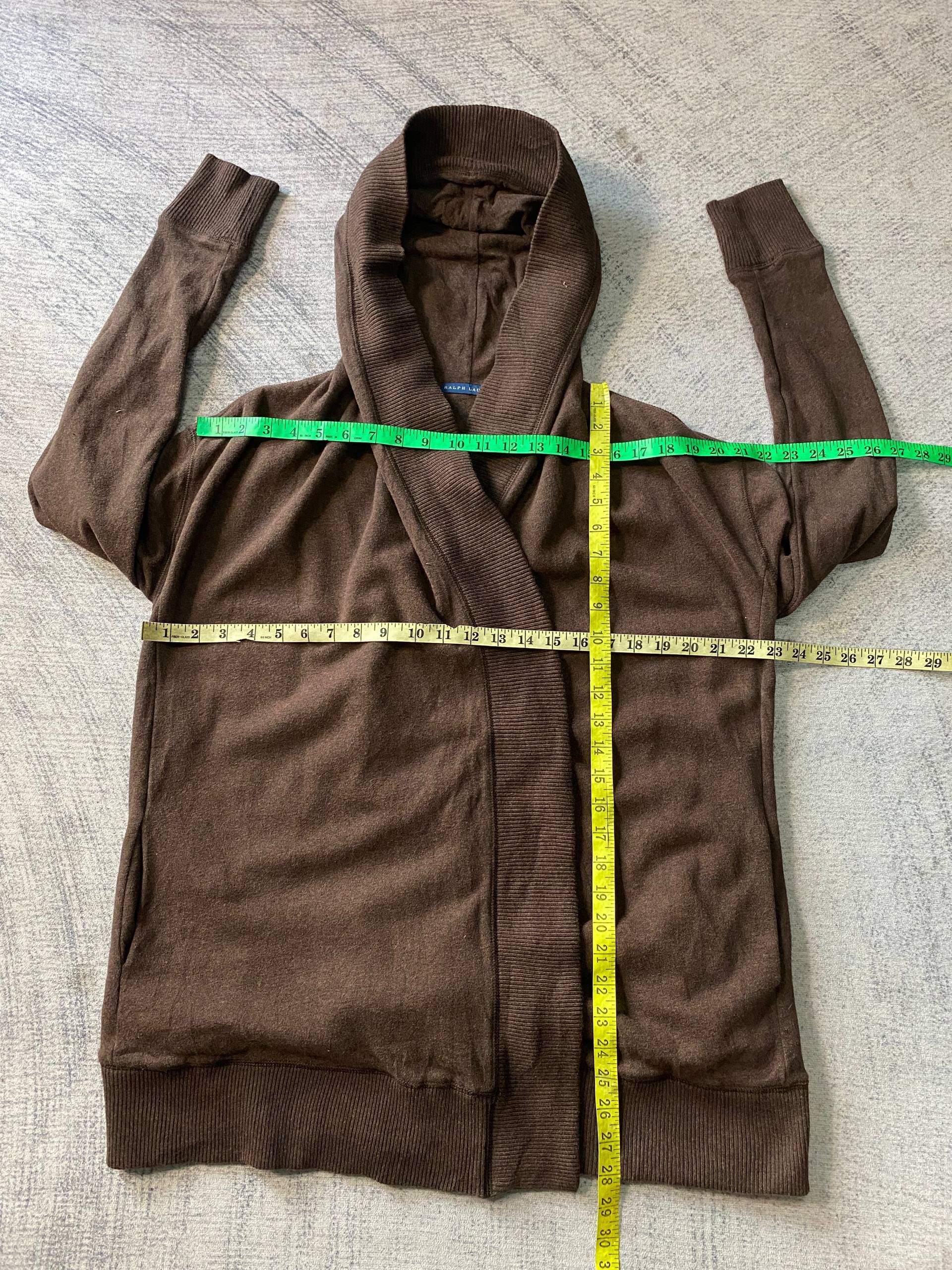 Polo Ralph Lauren Ralph Lauren Open Front Shawl Collar Hooded Knit Cardigan Size US M / EU 48-50 / 2 - 11 Thumbnail