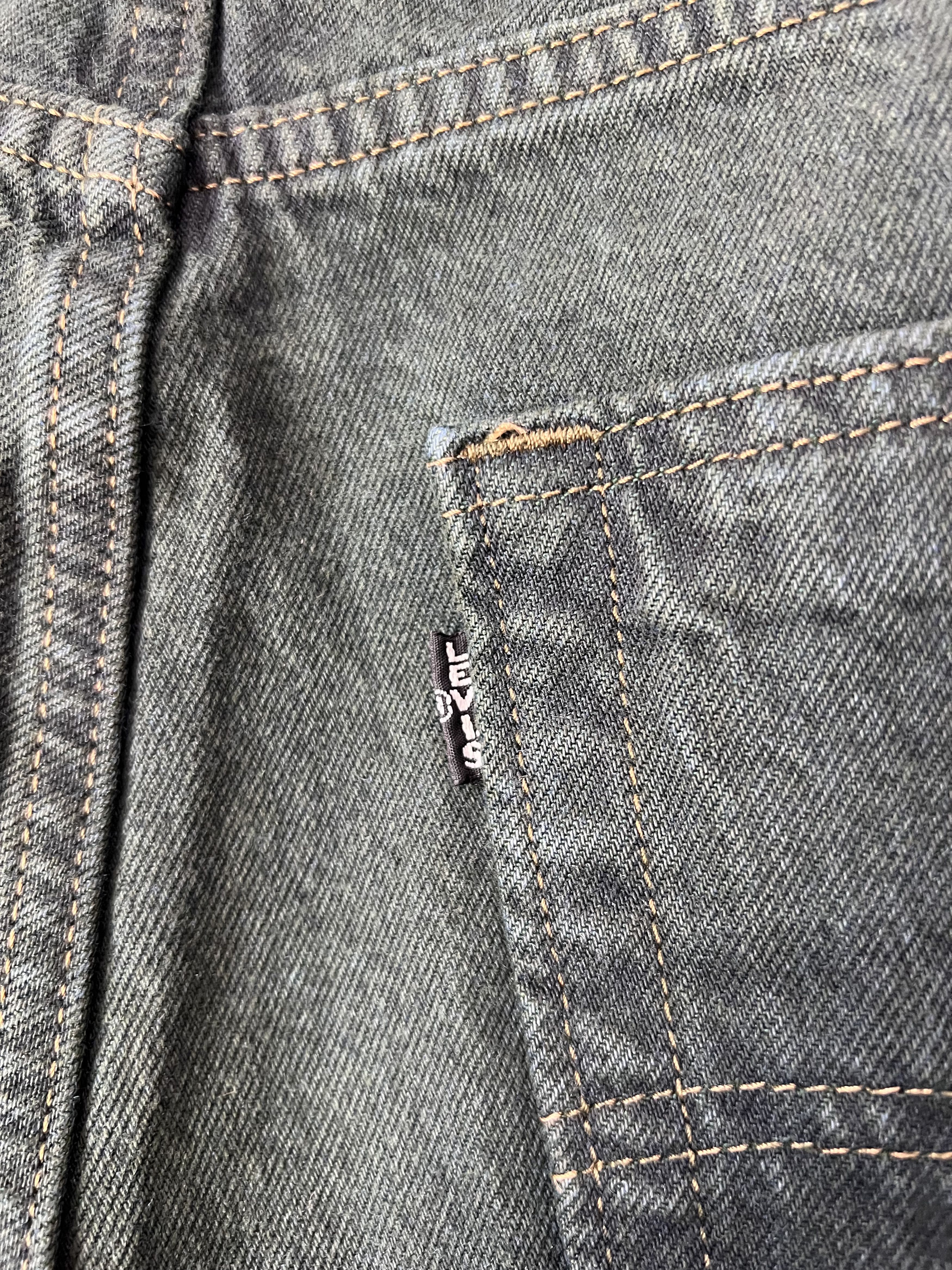 Awake NY × Levi's Awake NY Levi's Overdye Super Baggy Jeans in Green Size US 34 / EU 50 - 5 Thumbnail