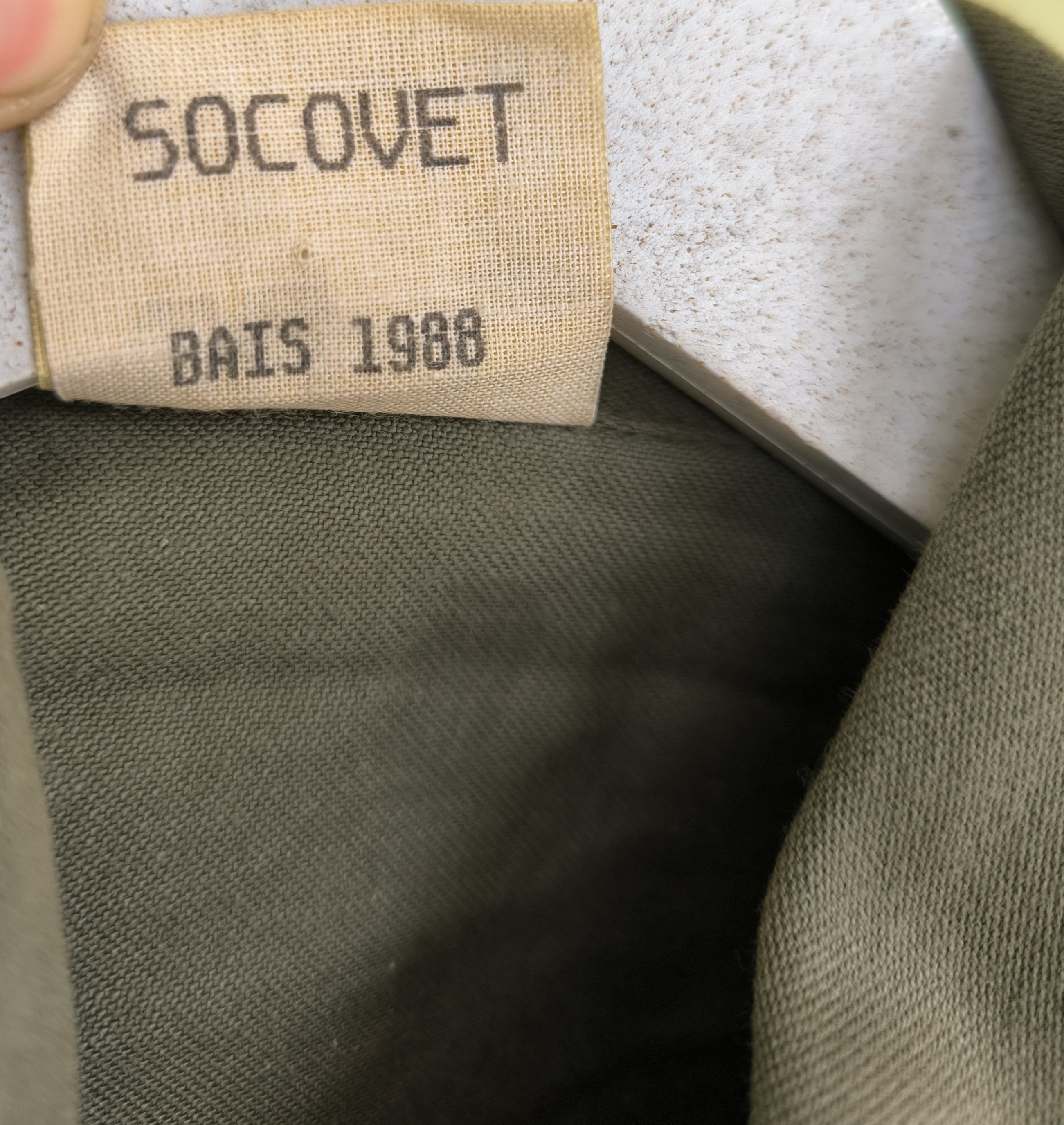 Vintage Vtg 1988 FRANCE army field jacket Size US S / EU 44-46 / 1 - 6 Thumbnail