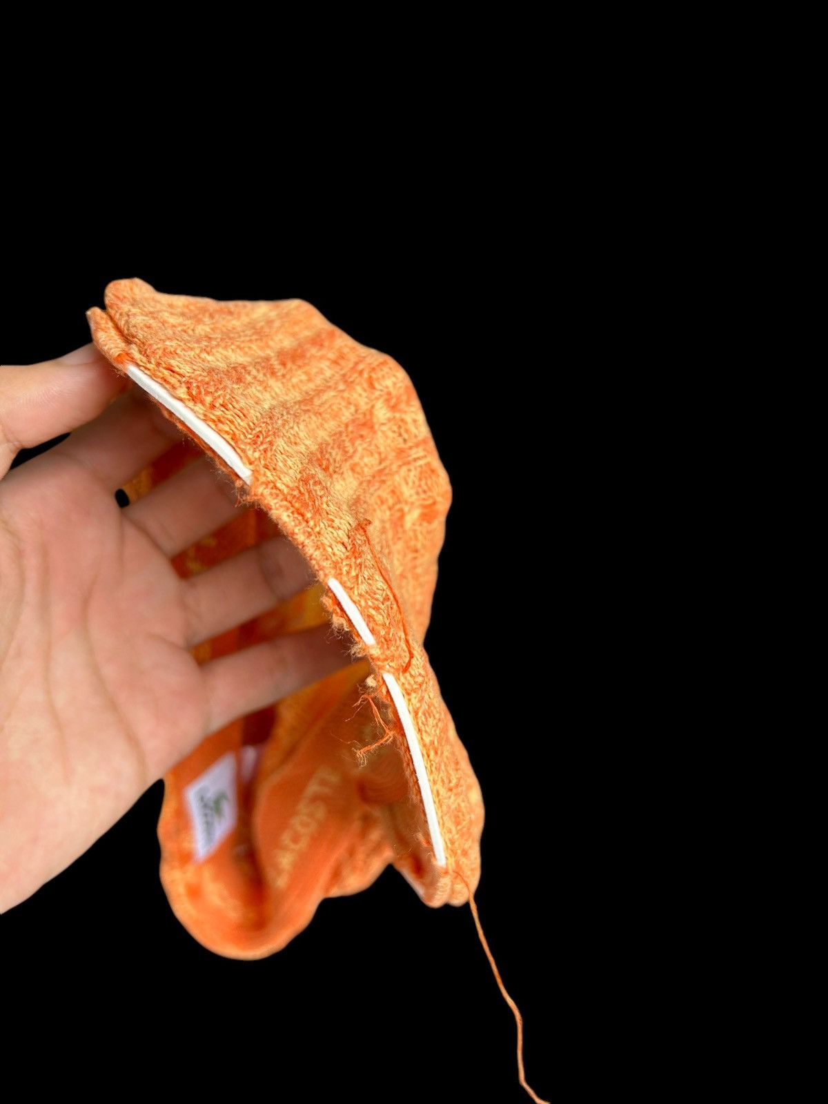 Japanese Brand × Kapital × Vintage Distressed Orange Brand Lacoste Baret Hats Size ONE SIZE - 7 Thumbnail