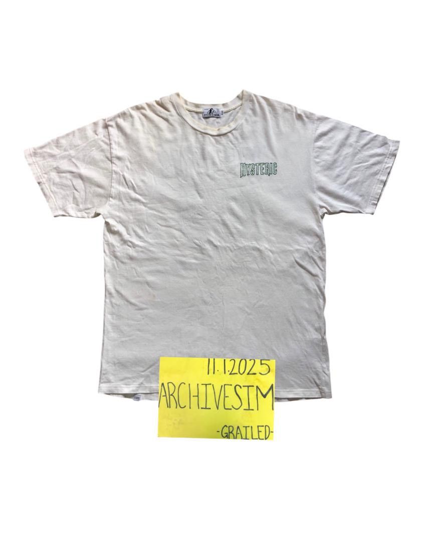 Hysteric Glamour Hysteric Glamour Big Embroidered Logo Tee Size US M / EU 48-50 / 2 - 2 Thumbnail