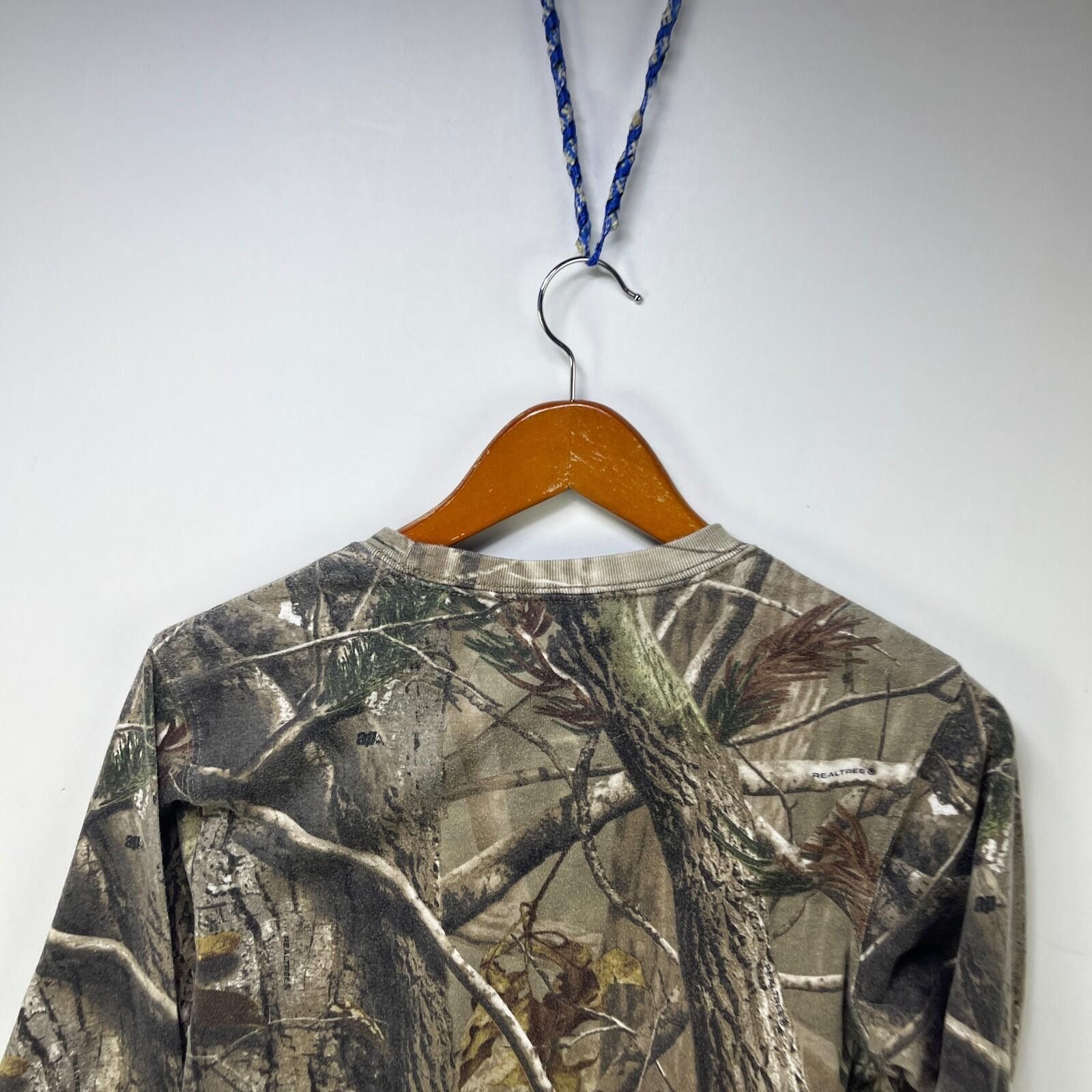 Realtree Vintage Realtree Camo Long Sleeve Shirt Youth XL Size US XL / EU 56 / 4 - 8 Thumbnail