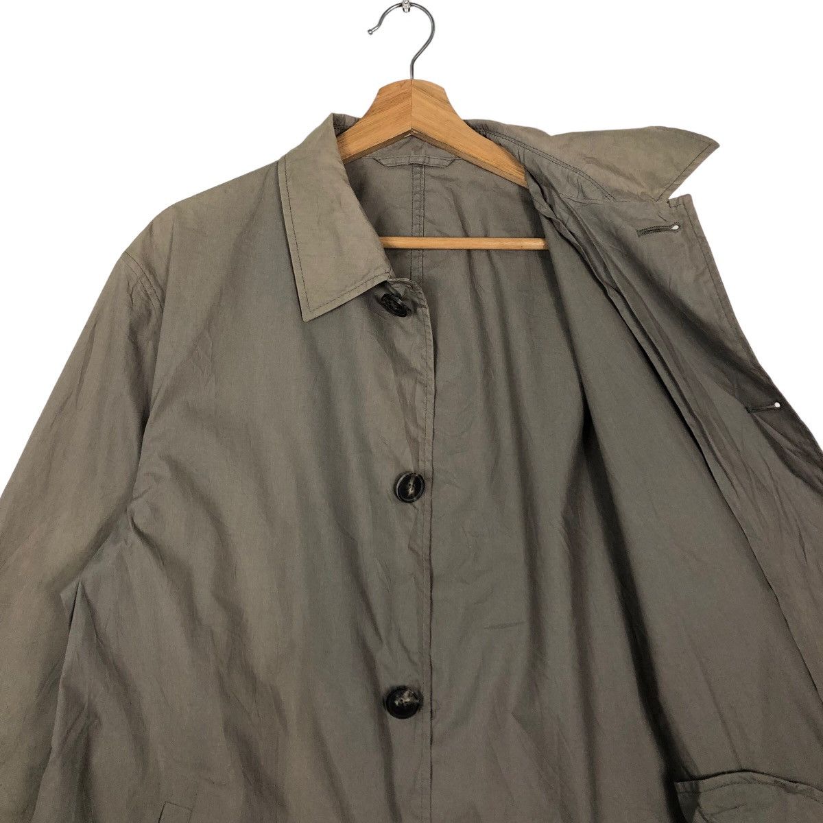 Hugo Boss 🔥Rich Brown - Fly Coats Long Jacket Hugo Boss Double Collar Size US M / EU 48-50 / 2 - 10 Thumbnail