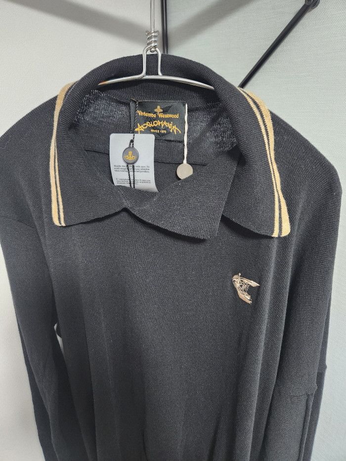 Vivienne Westwood Vivienne westwood squiggle knit polo shirt Size ONE SIZE - 3 Thumbnail