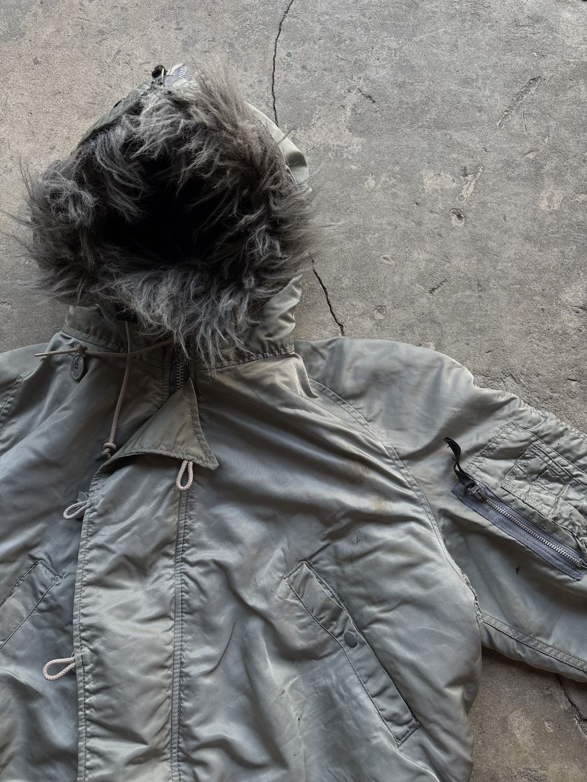 Alpha Industries Alpha Industries N-2B Fur Bomber Jacket Size L Size US L / EU 52-54 / 3 - 4 Thumbnail