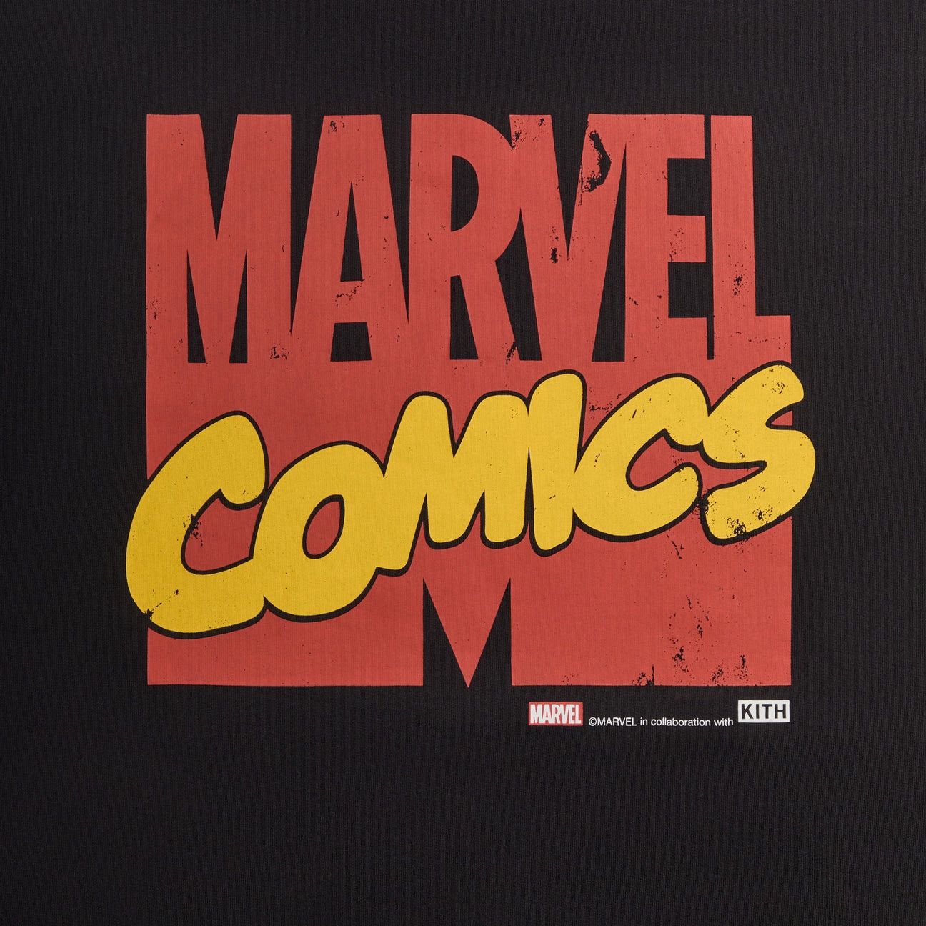 Kith × Marvel Comics Marvel | Kith Comics Vintage Nelson Hoodie Black XL Size US XL / EU 56 / 4 - 3 Thumbnail