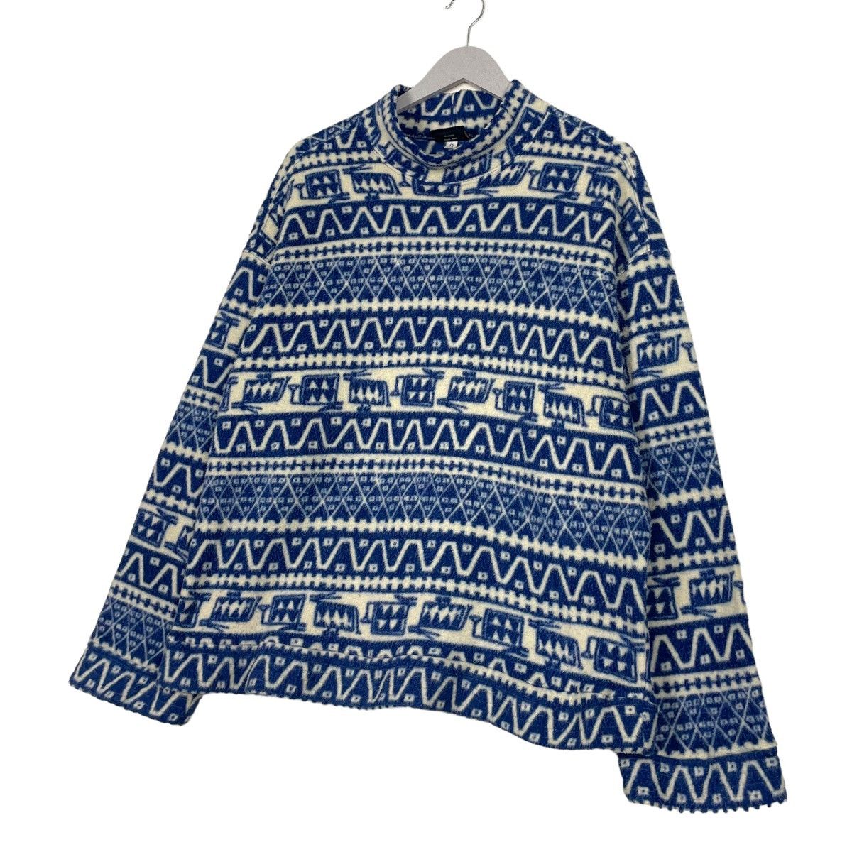 Japanese Brand × Native 💥NORDICA ITALY NATIVE ART MOTIVE FLEECE PULLOVER Size US L / EU 52-54 / 3 - 2 Thumbnail