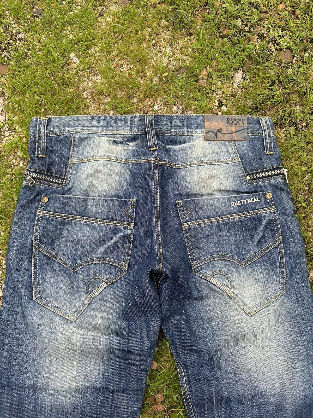 Seditionaries CRAZY RUSTY NEAL CULTURE OF DENIM PANTS W36 Size US 36 / EU 52 - 15 Thumbnail