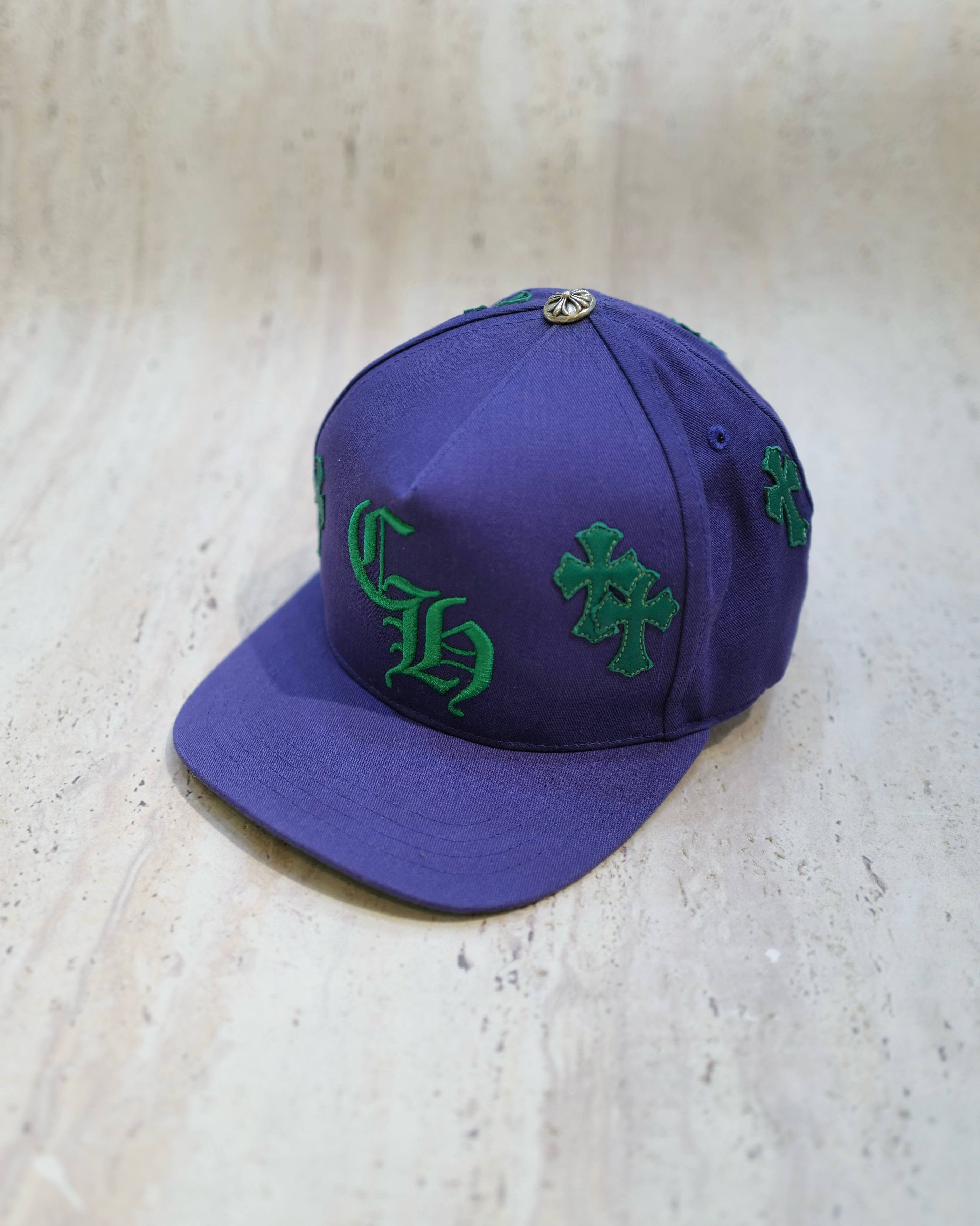 Chrome Hearts Chrome Hearts Baseball Cap Cotton x Polyester purple Size ONE SIZE - 1 Thumbnail