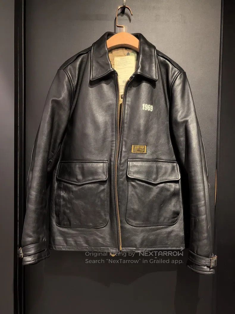 Neighborhood Neighborhood Leather jacket Size US M / EU 48-50 / 2 - 1 Thumbnail