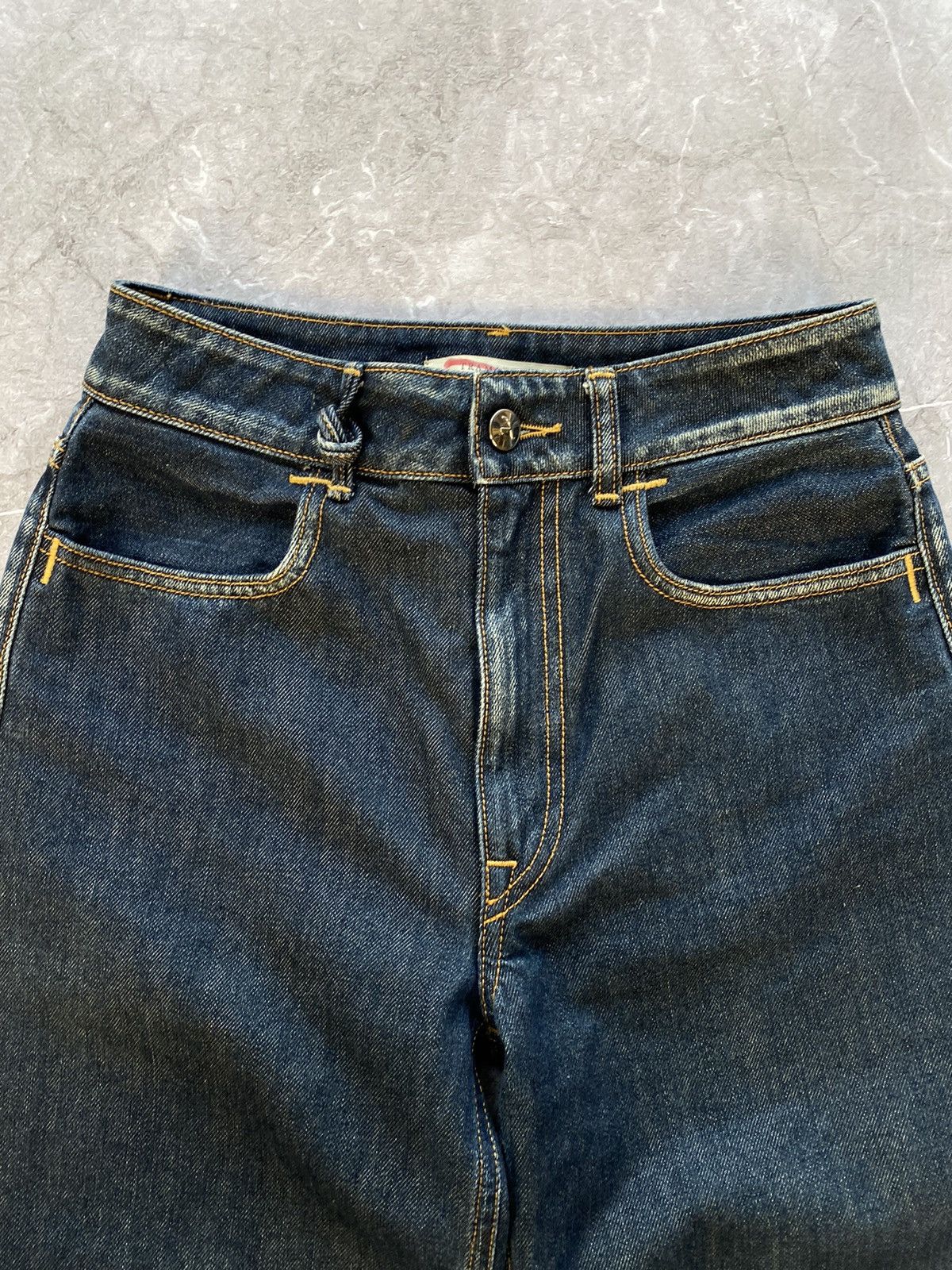 Designer × Vintage Rare Tramarossa Luxury Denim Brand Blue Jeans Vintage Y2K Size 25" / US 0 / IT 36 - 8 Thumbnail