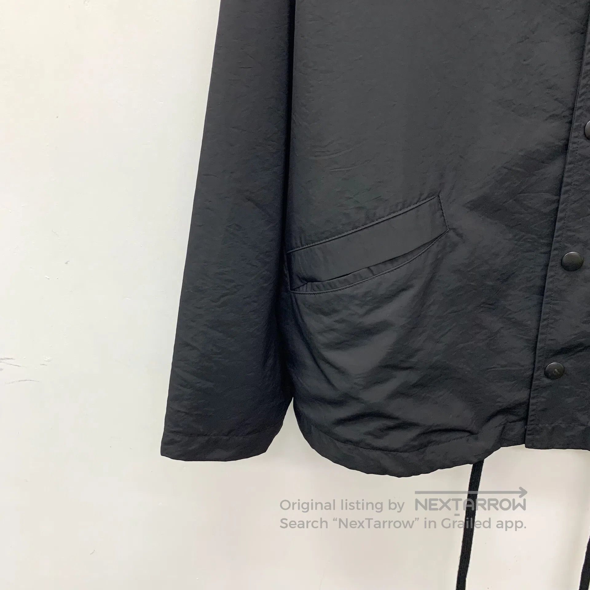 Fear of God FEAR OF GOD Black Logo Letter Print Cotton Collared Single Size US S / EU 44-46 / 1 - 4 Thumbnail