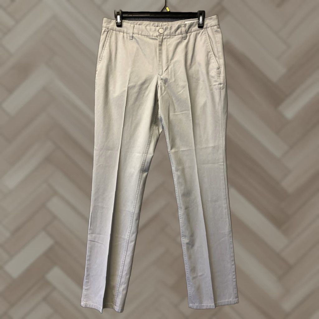 Bonobos Bonobos Mens Chino Pants Slim 35x34 Gray Cotton /0622 Chino Pants Mens Regular Slim Gray Cotton Men’s 35 34 Size US 35 - 1 Thumbnail