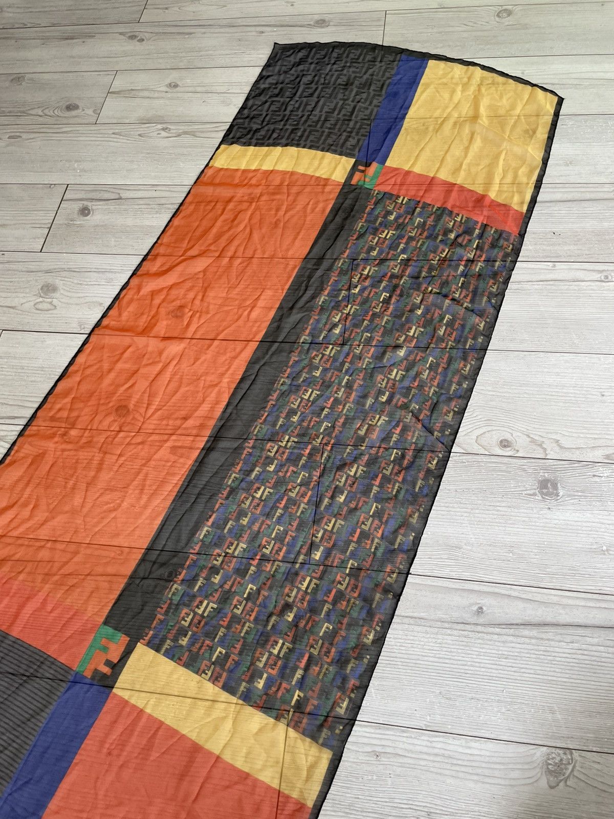 Fendi Fendi Silk Scarf Size ONE SIZE - 5 Thumbnail