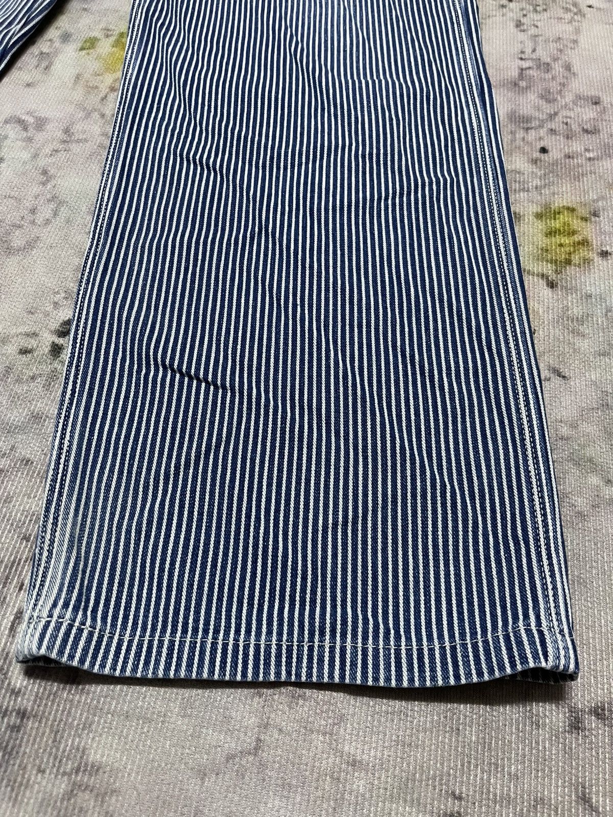 Japanese Brand Flare Japanese Stripe Vintage Size US 29 - 6 Thumbnail