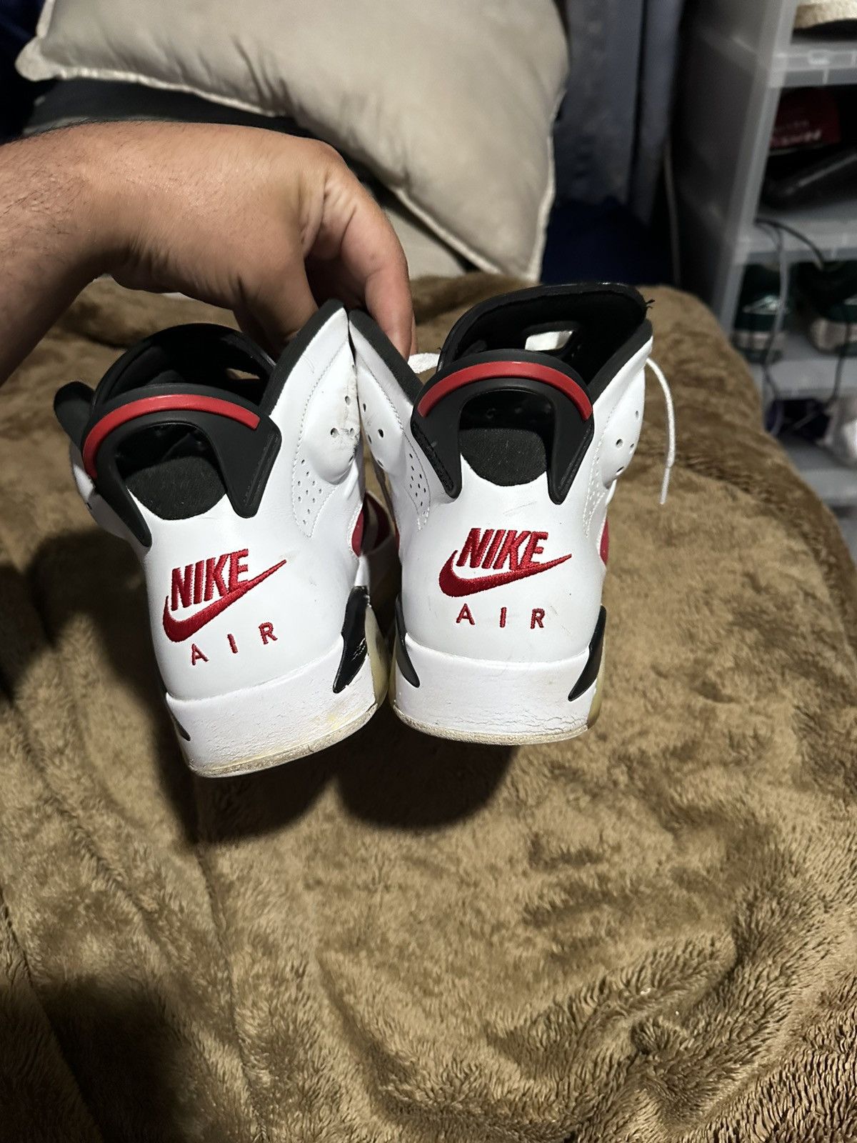 Jordan Brand Jordan 6 carmine Size US 11.5 / EU 44-45 - 4 Thumbnail