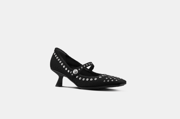 image of Dior O1Bcso1Str0224 Pump Heel Shoesed In Black Shoes, Women's (Size 8)