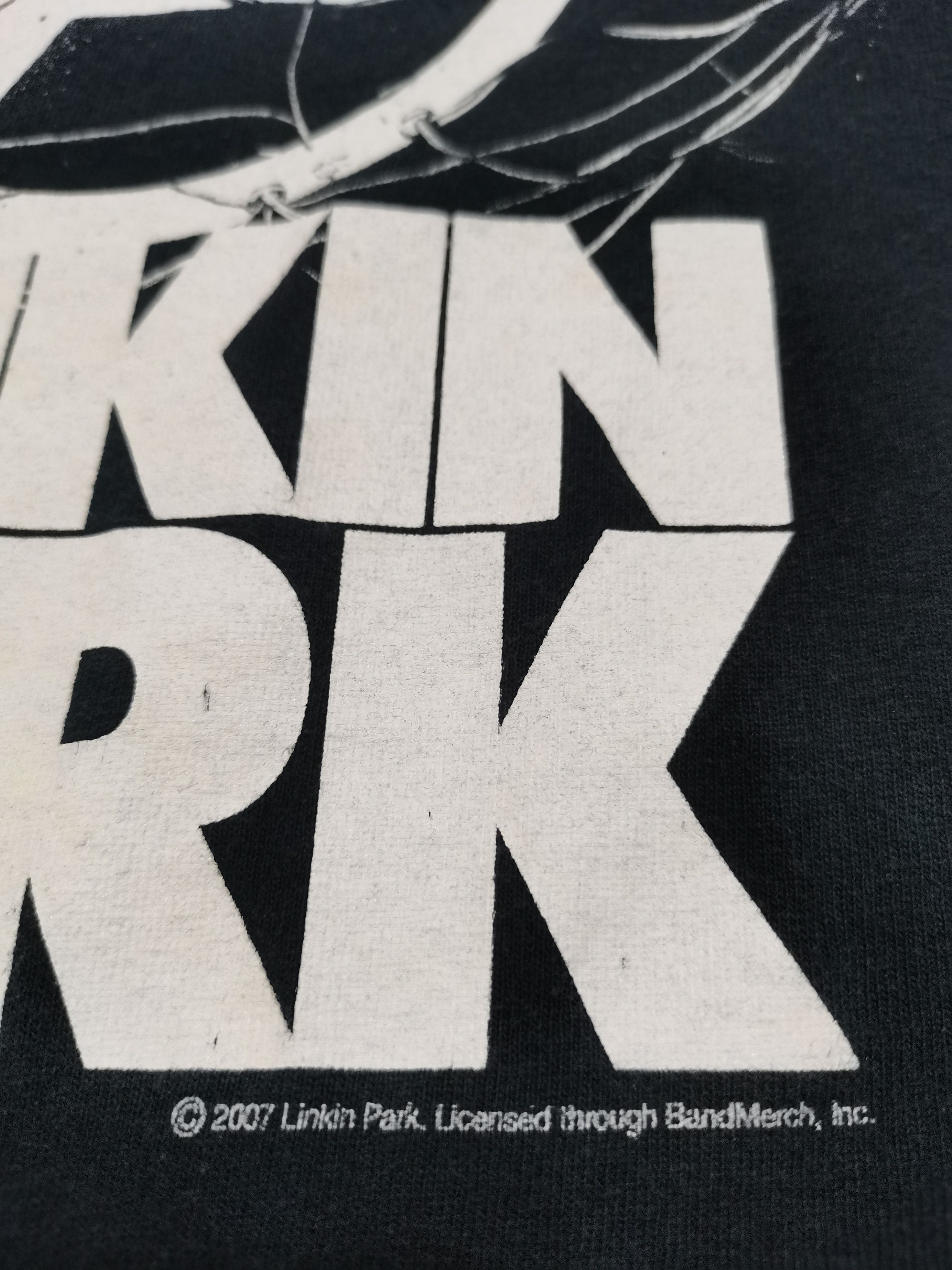 Band Tees × Vintage VINTAGE LINKIN PARK ©2007 SHIRT Size US S / EU 44-46 / 1 - 2 Thumbnail