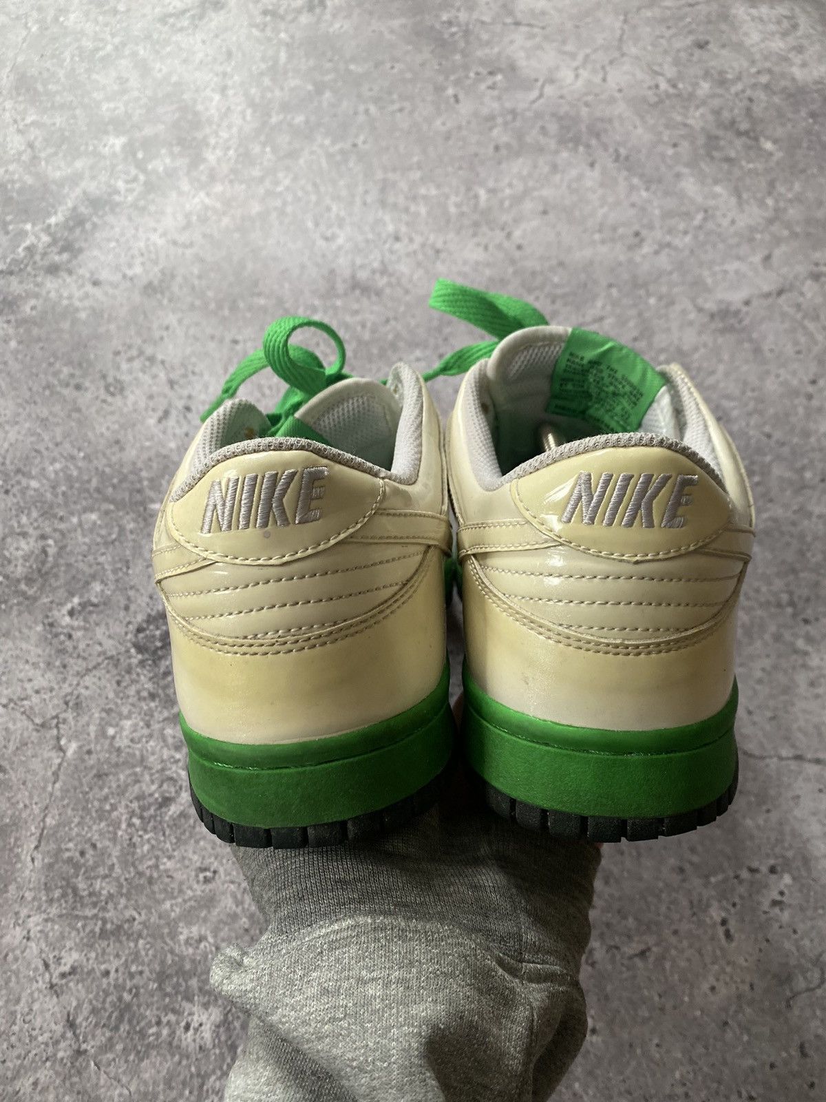 Nike × Vintage RARE Nike Dunk Low CL Patent Leather 2009 Size US 9.5 / EU 42-43 - 7 Thumbnail