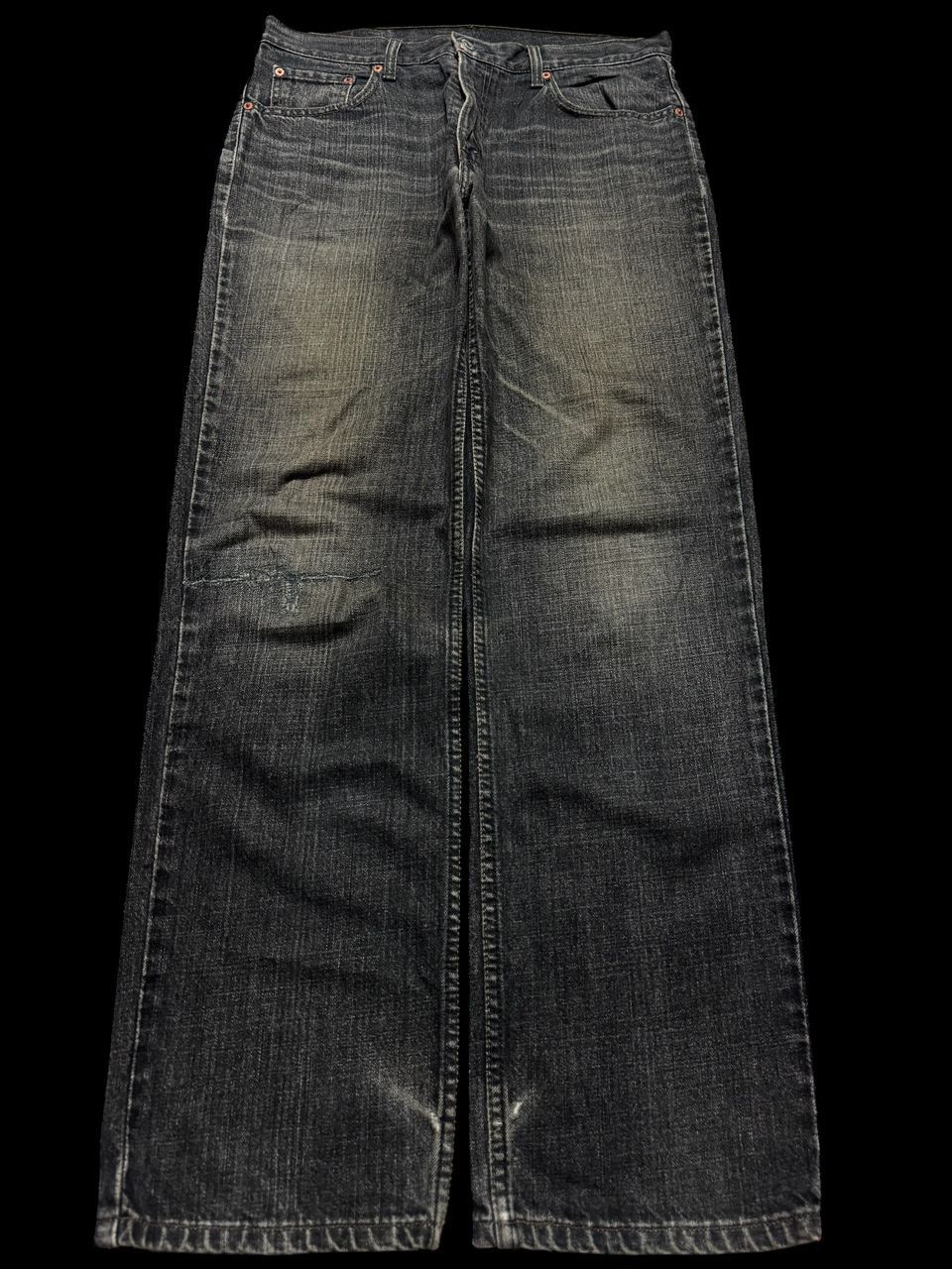 💥Sick💥Vintage Y2k Levi’s 533 Rusty Mudwash Distres Dark Jean