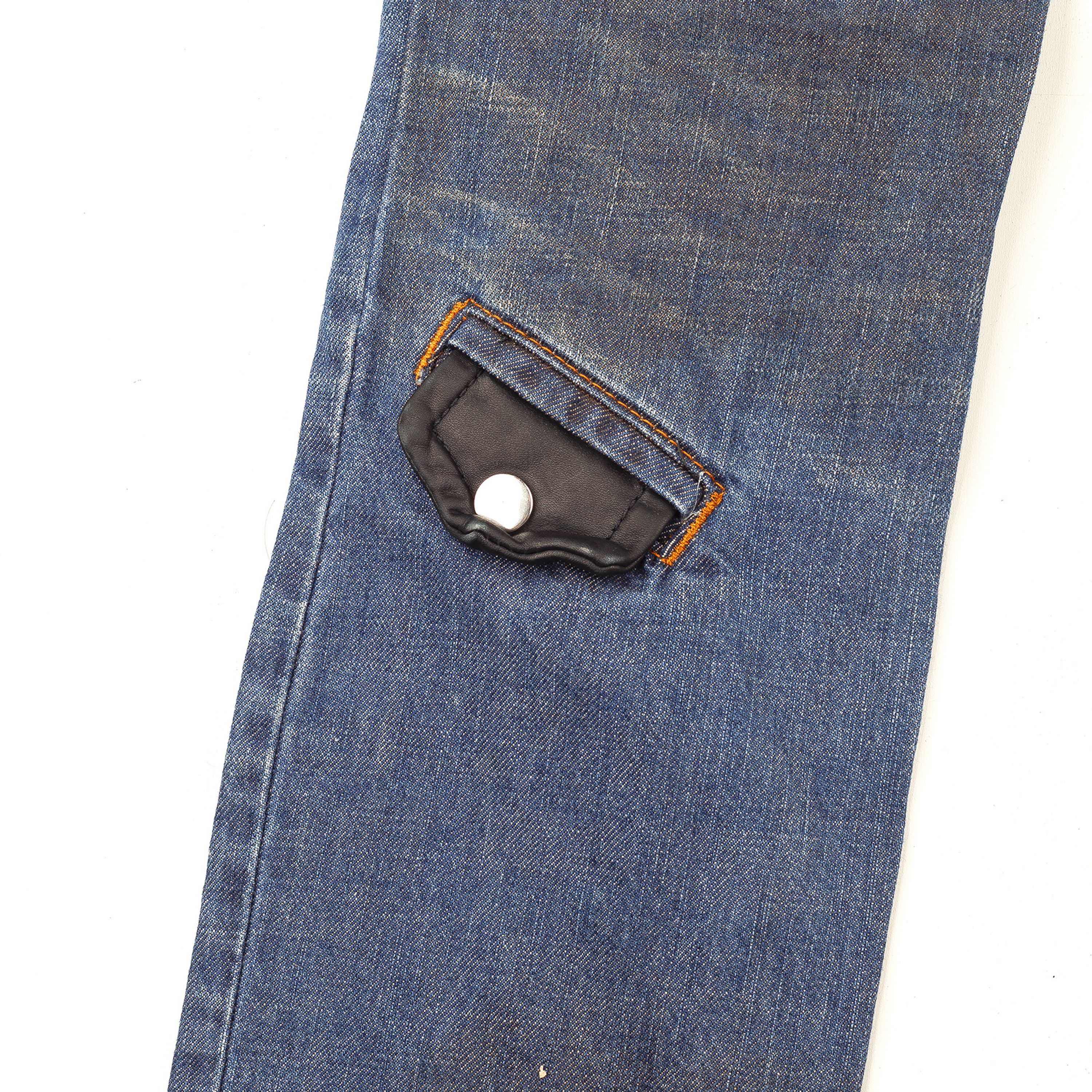 Dsquared2 DSQUARED2 FW2005 Vintage Jesus Lord Peace Skinny Jeans Size 27" / US 4 / IT 40 - 10 Thumbnail