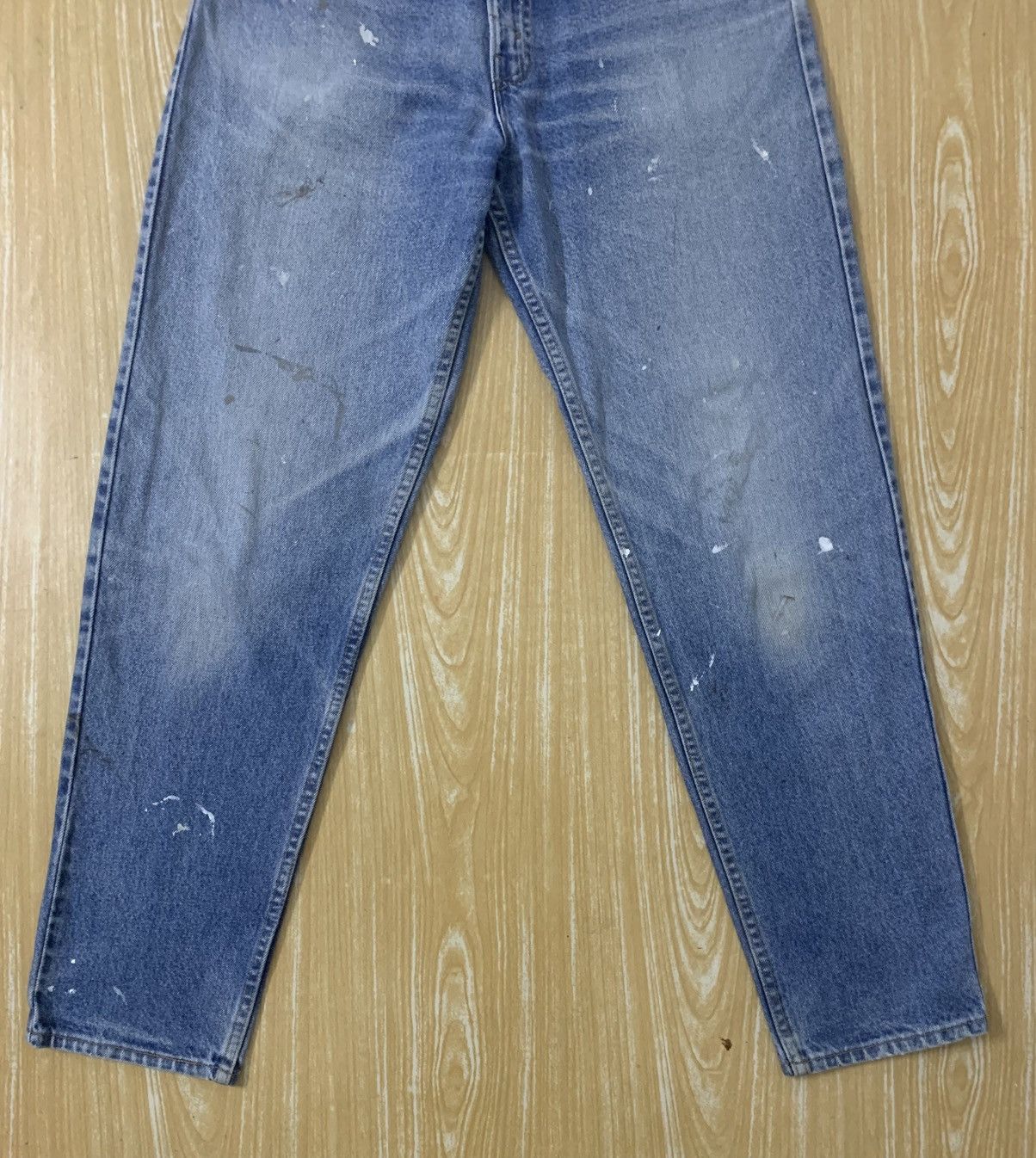 Levi's Vintage painted & dirty Levi’s Orange Tab Made In USA Size US 32 / EU 48 - 9 Thumbnail
