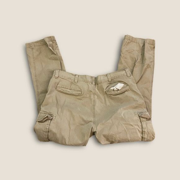 St. Johns Bay St. John's Bay Comfort Stretch Cargo Pants Khaki Tan 38x32