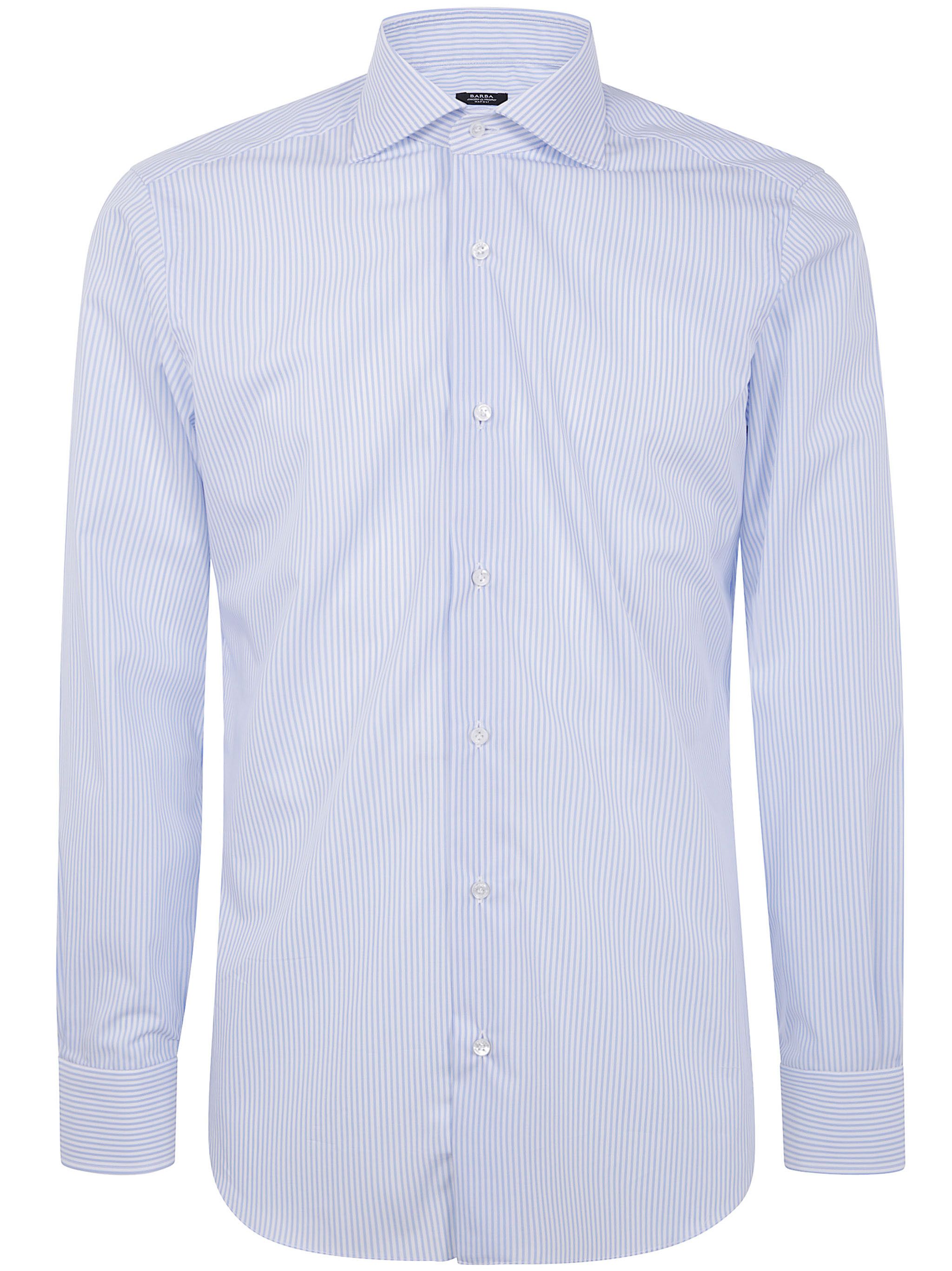 Barba Napoli "BACCHETTA" POPELINE SHIRT Size US XXL / EU 58 / 5 - 1 Thumbnail