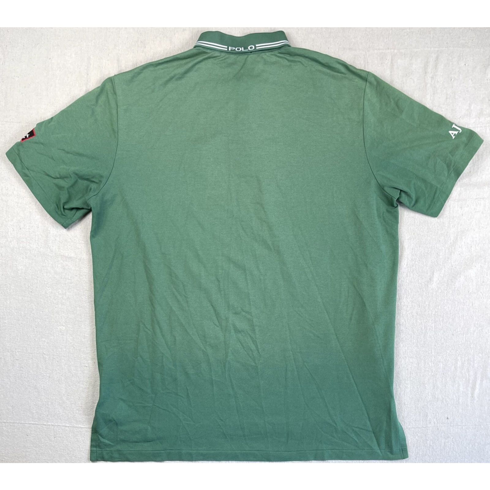 Polo Ralph Lauren VINTAGE Polo Ralph Lauren Big Pony Golf Polo Shirt Mens XL Faded Green Classic Size US XL / EU 56 / 4 - 2 Thumbnail
