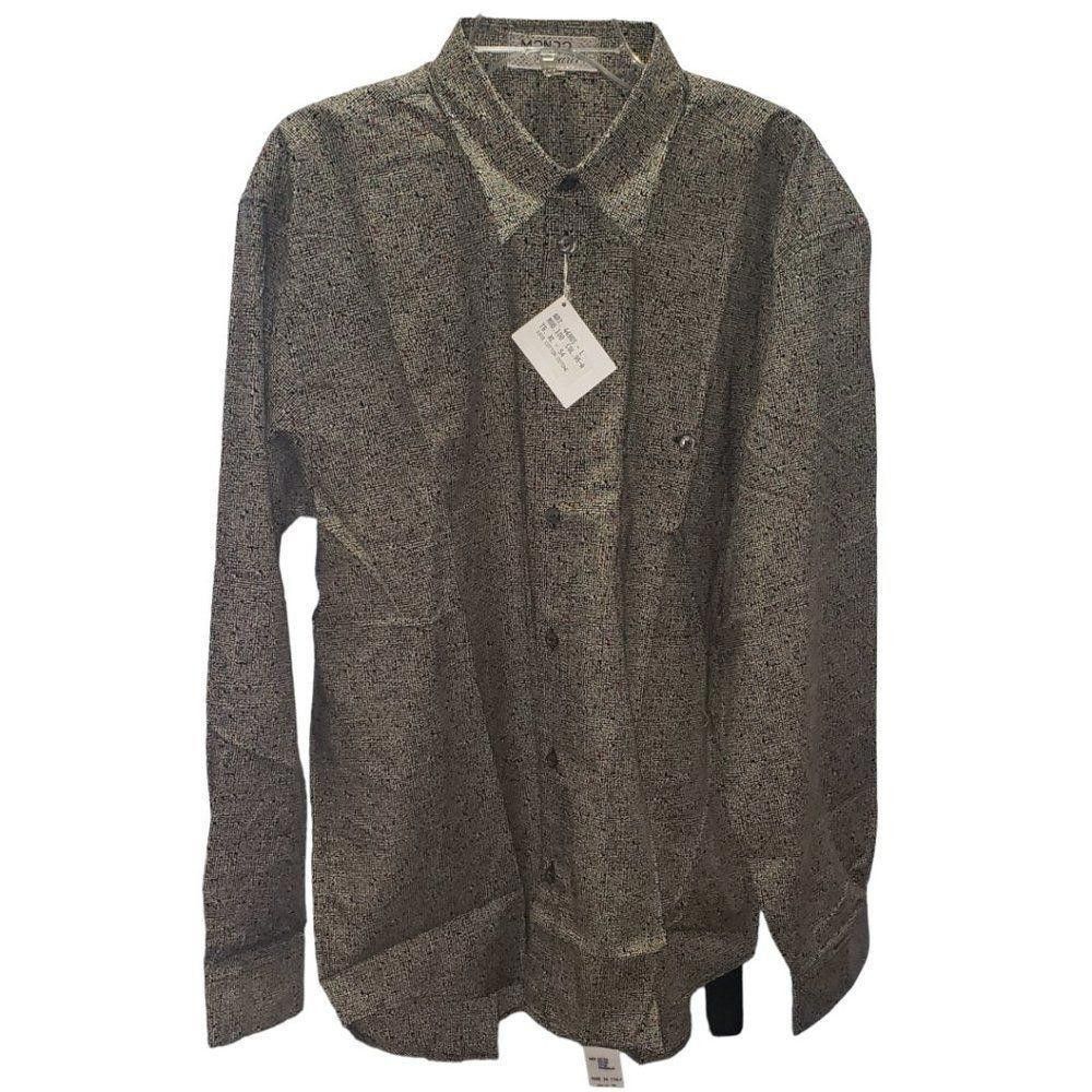 Designer CT1405 Mondo di Marco NWT Men's Dress Shirt XL 100% Cotton Size 44R - 1 Thumbnail